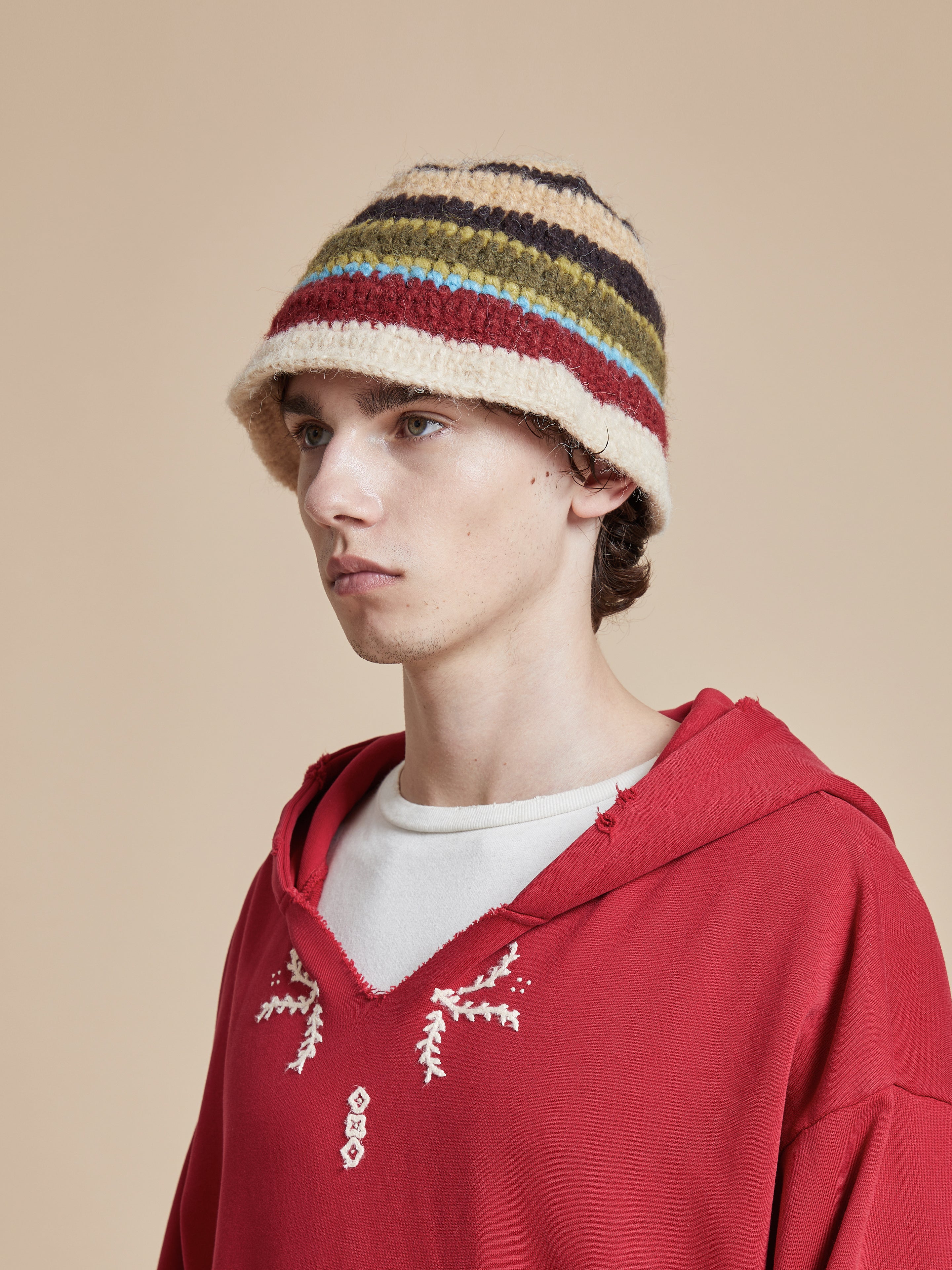 Stripe Knit Beanie | Modern Menswear by yycbvcnbmmnbm