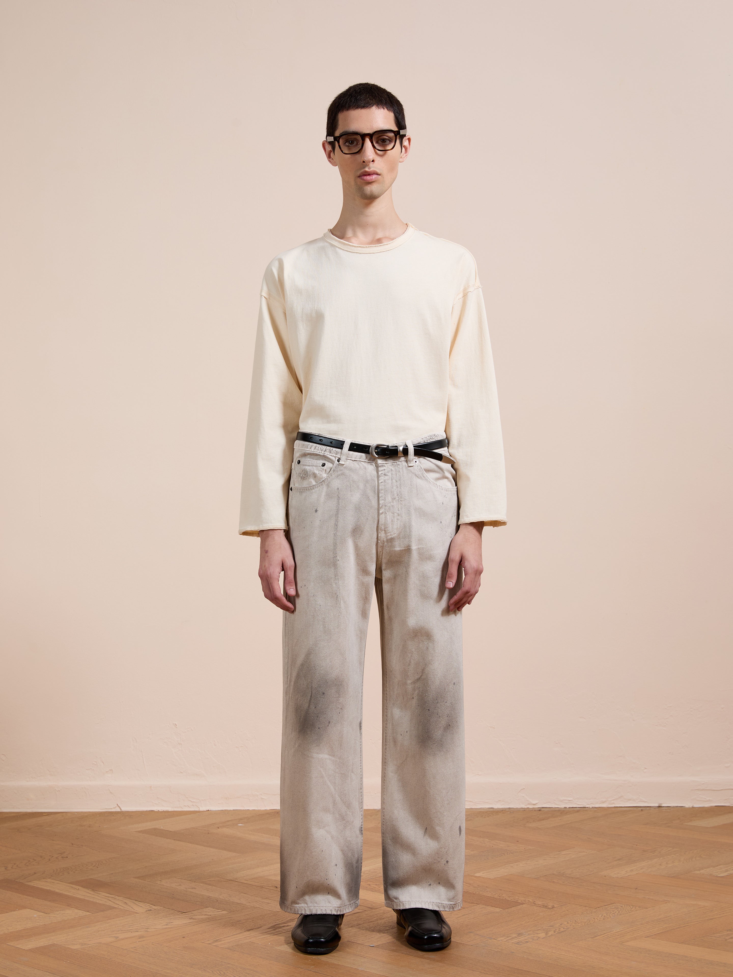 Lacy Baggy Jeans | Modern Menswear by yycbvcnbmmnbm