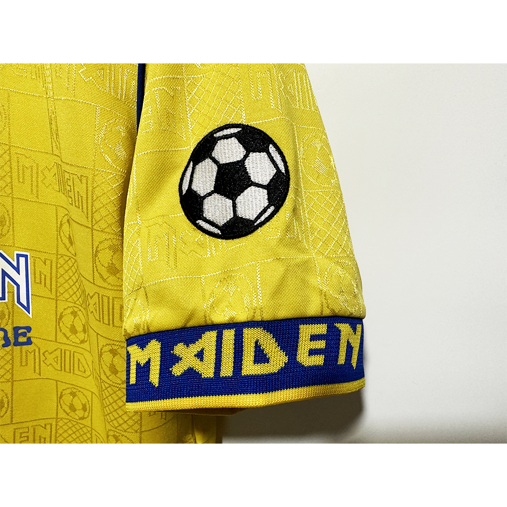 AlphaJersey-Retro Iron Maiden 2008 Yellow Jersey