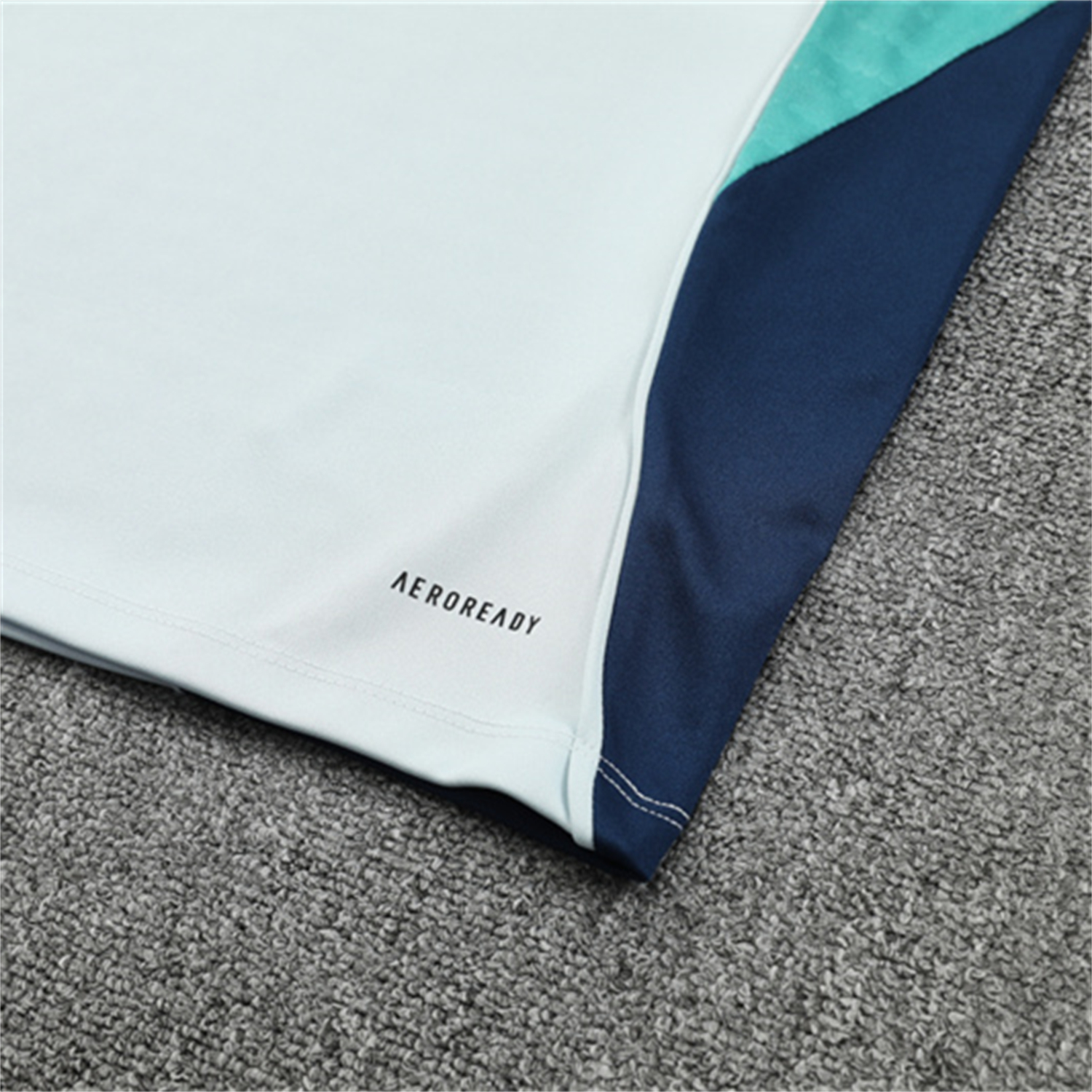 AlphaJersey-Arsenal 25-26 Long Sleeves Training Set - Light Grey Top & Blue Pants