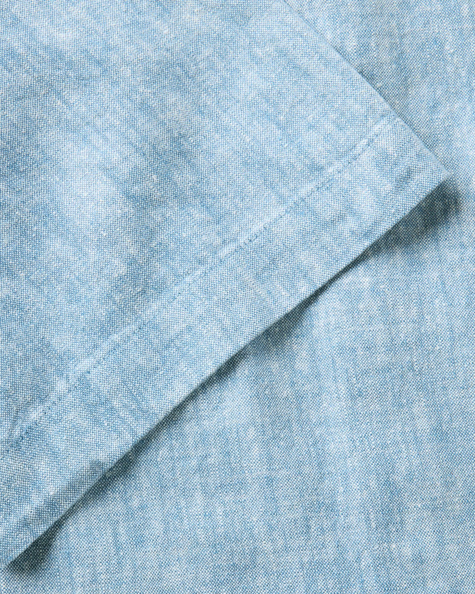The Short Sleeve California in Sky Hemp | Modern Menswear by yycbvcnbmmnbm