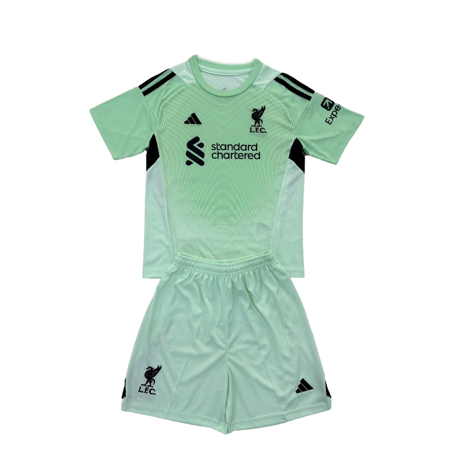 AlphaJersey-Liver.pool 25-26 Green Goalkeeper Kids Kit