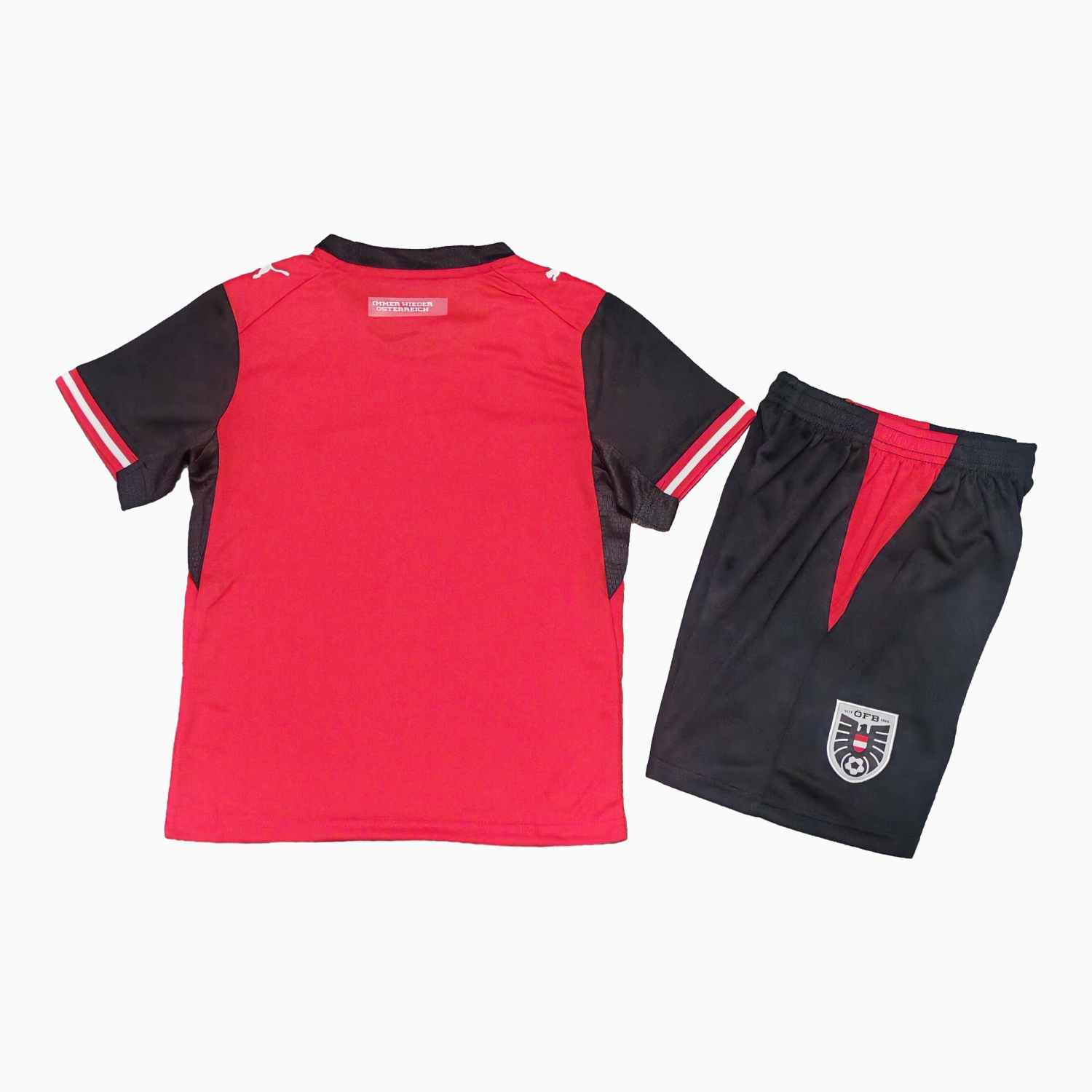 AlphaJersey-Austria 2026 Home Kids Kit