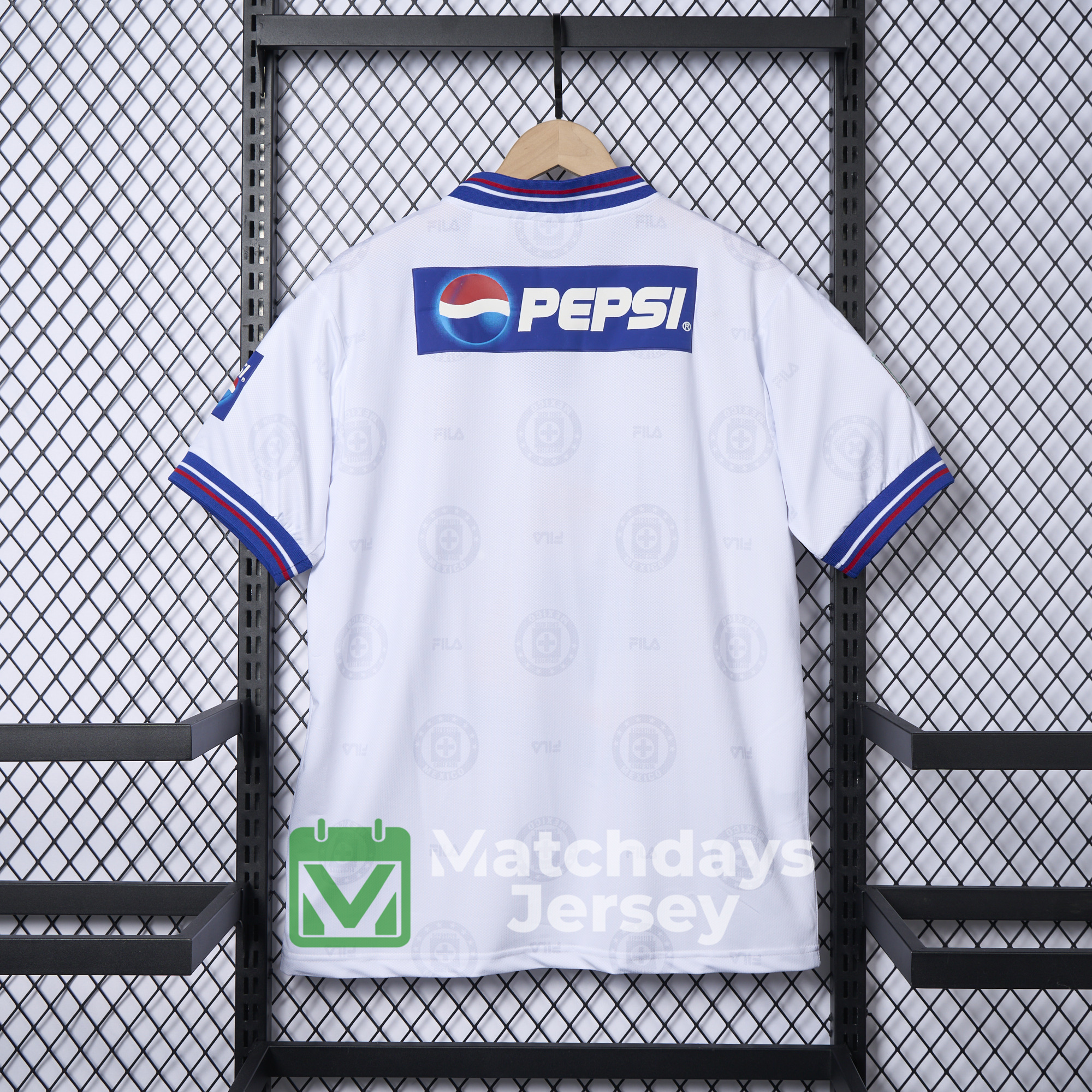 AlphaJersey-Retro Cruz Azul 1998-99 Away Jersey - Fans Version