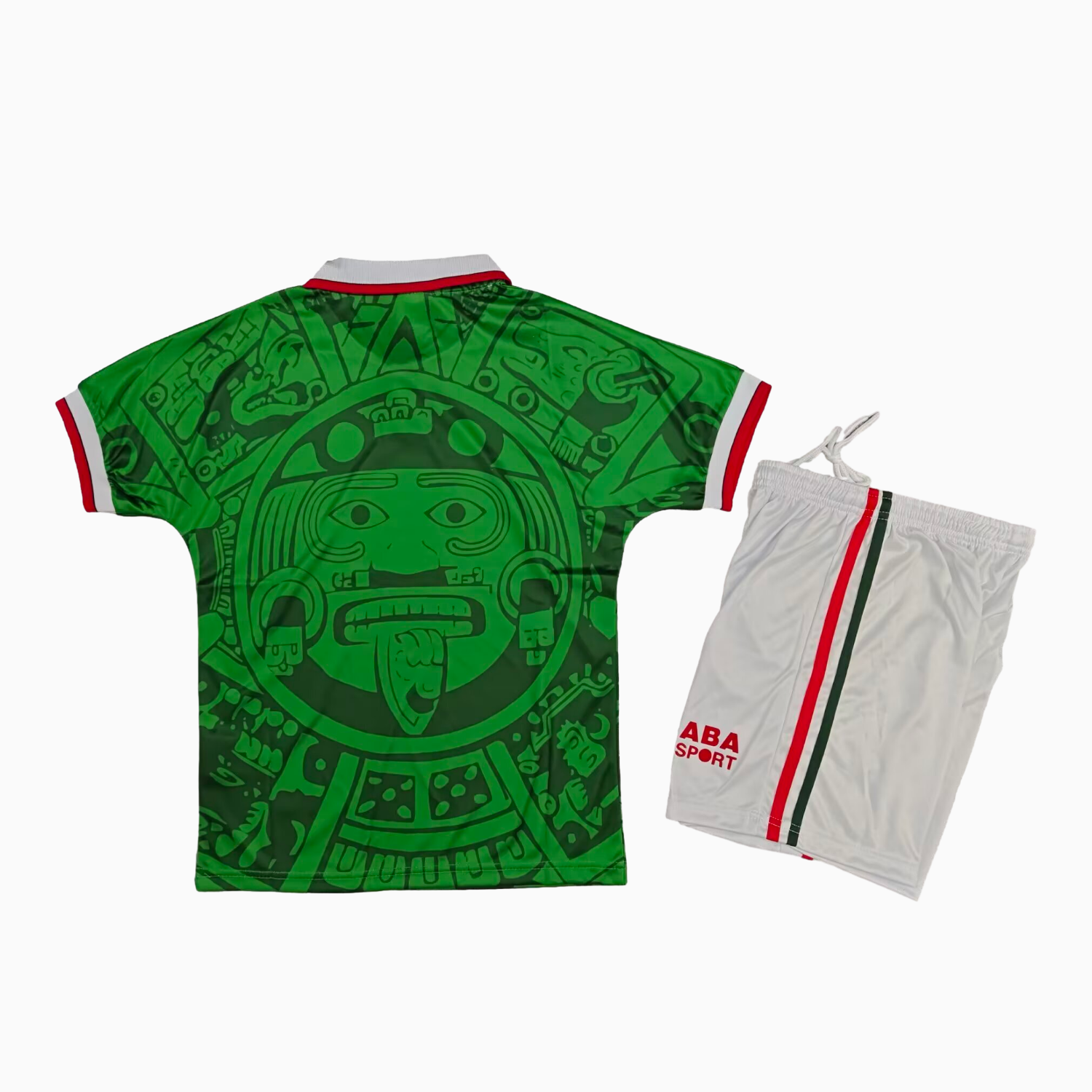 AlphaJersey-Retro Mexico 1998 Home Kids Kit