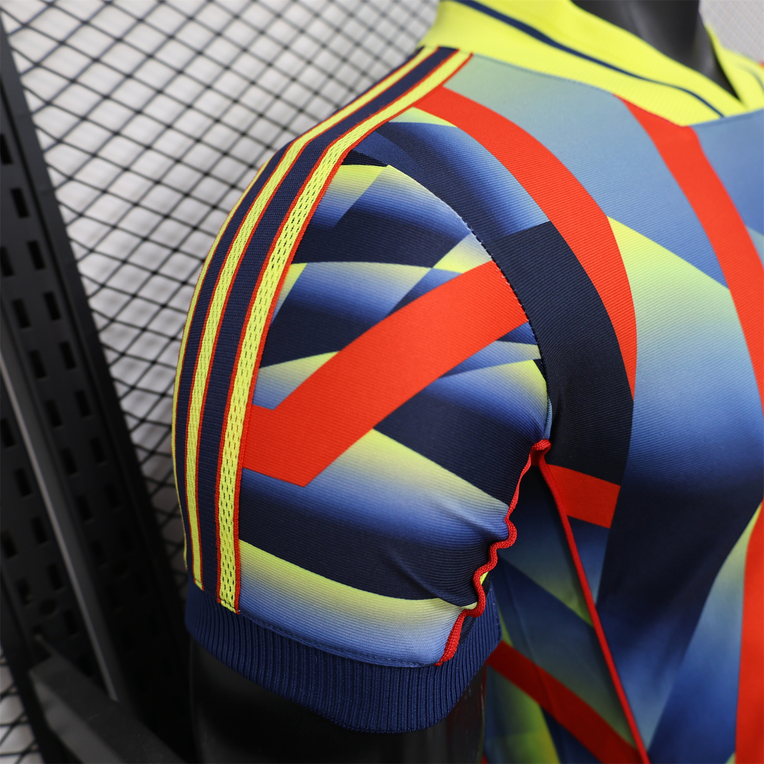 AlphaJersey-Arsenal 25-26 Red Yellow Blue LFSTLR Jersey - Player Version