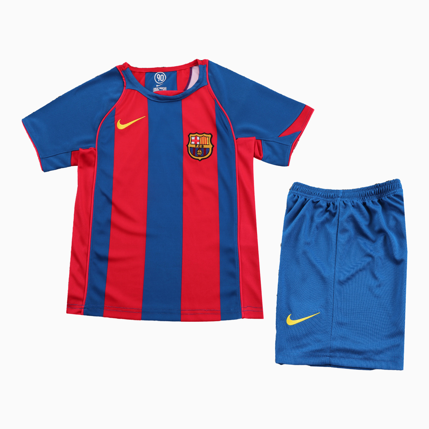 AlphaJersey-Retro Barcelona 2004-05 Home Kids Kit