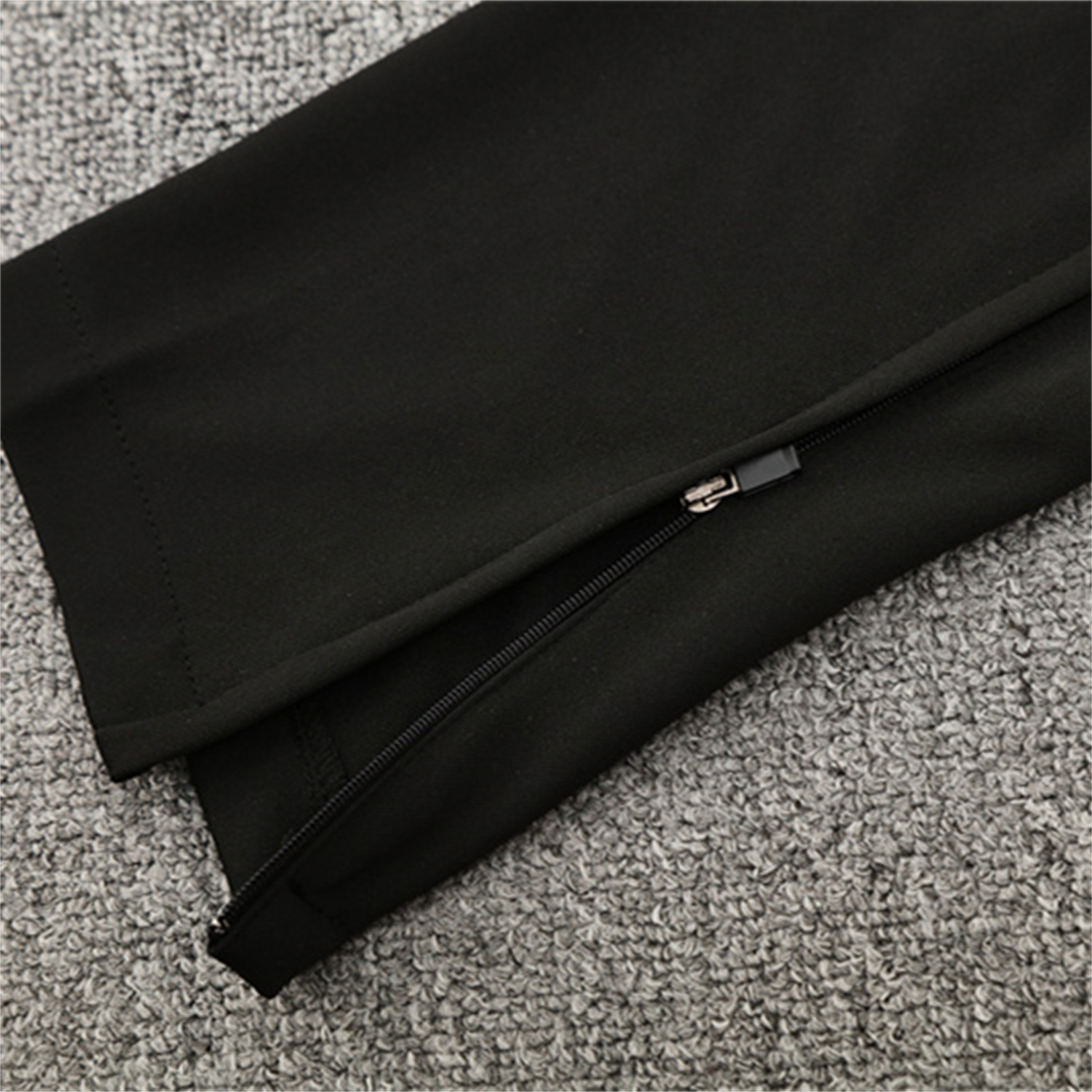 AlphaJersey-Portugal 25-26 Long Sleeve Training Set - Black Top & Black Pants
