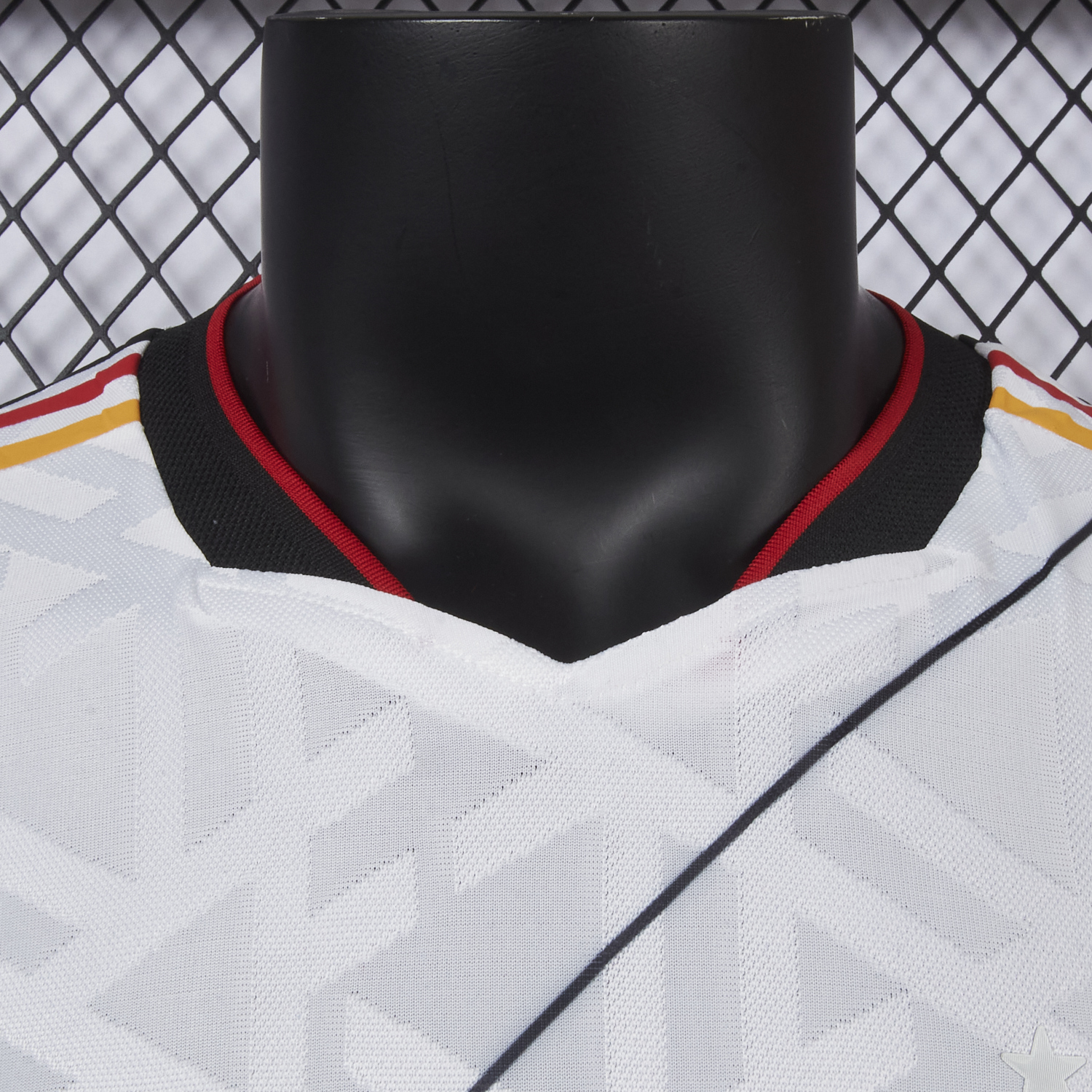 AlphaJersey-Germany 2026 Diagonal Stripes White Special Jersey - Player Version