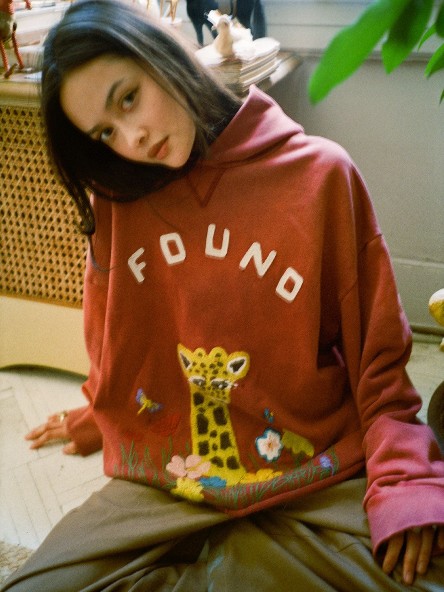 Embroidered Wildlife Hoodie | Modern Menswear by yycbvcnbmmnbm