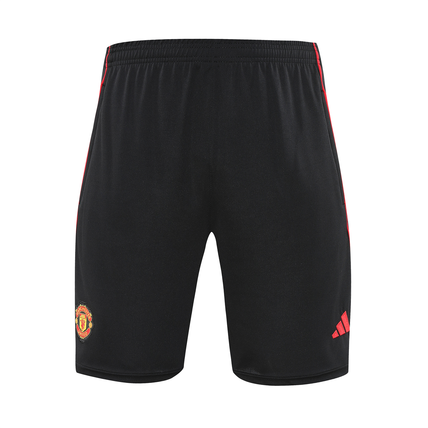 AlphaJersey-Manchester United 25-26 Vest Training Set - Pure Red Vest & Black Shorts