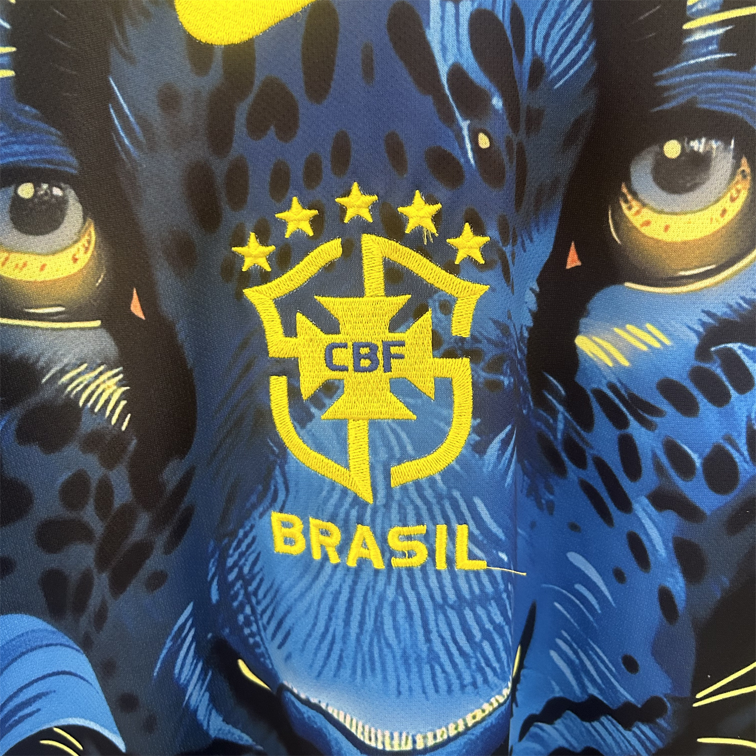 AlphaJersey-Brazil 25-26 Blue Tiger Special Edition Jersey - Fans Version