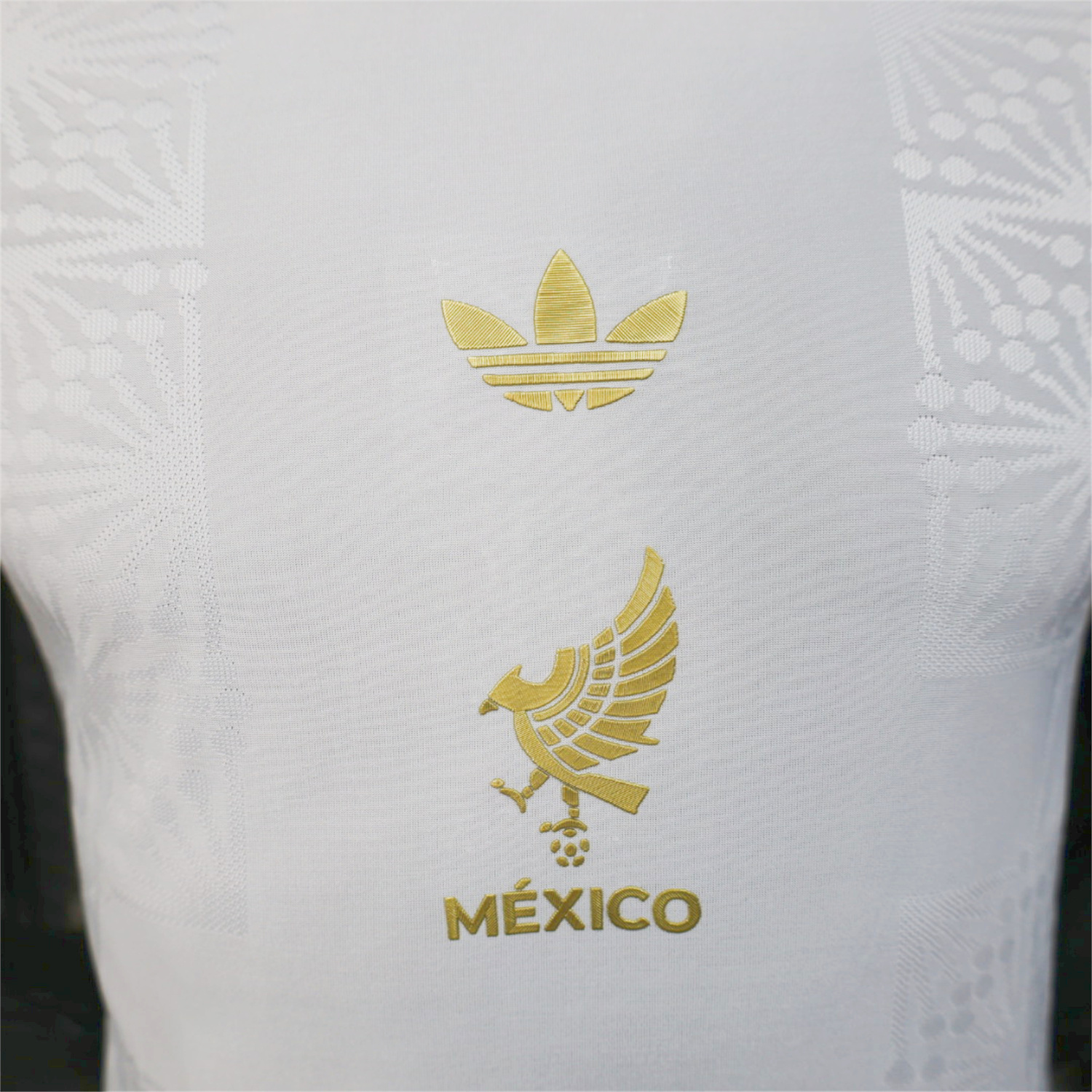 AlphaJersey-Mexico 2025 Gold Cup White Special Edition Jersey - Player Version