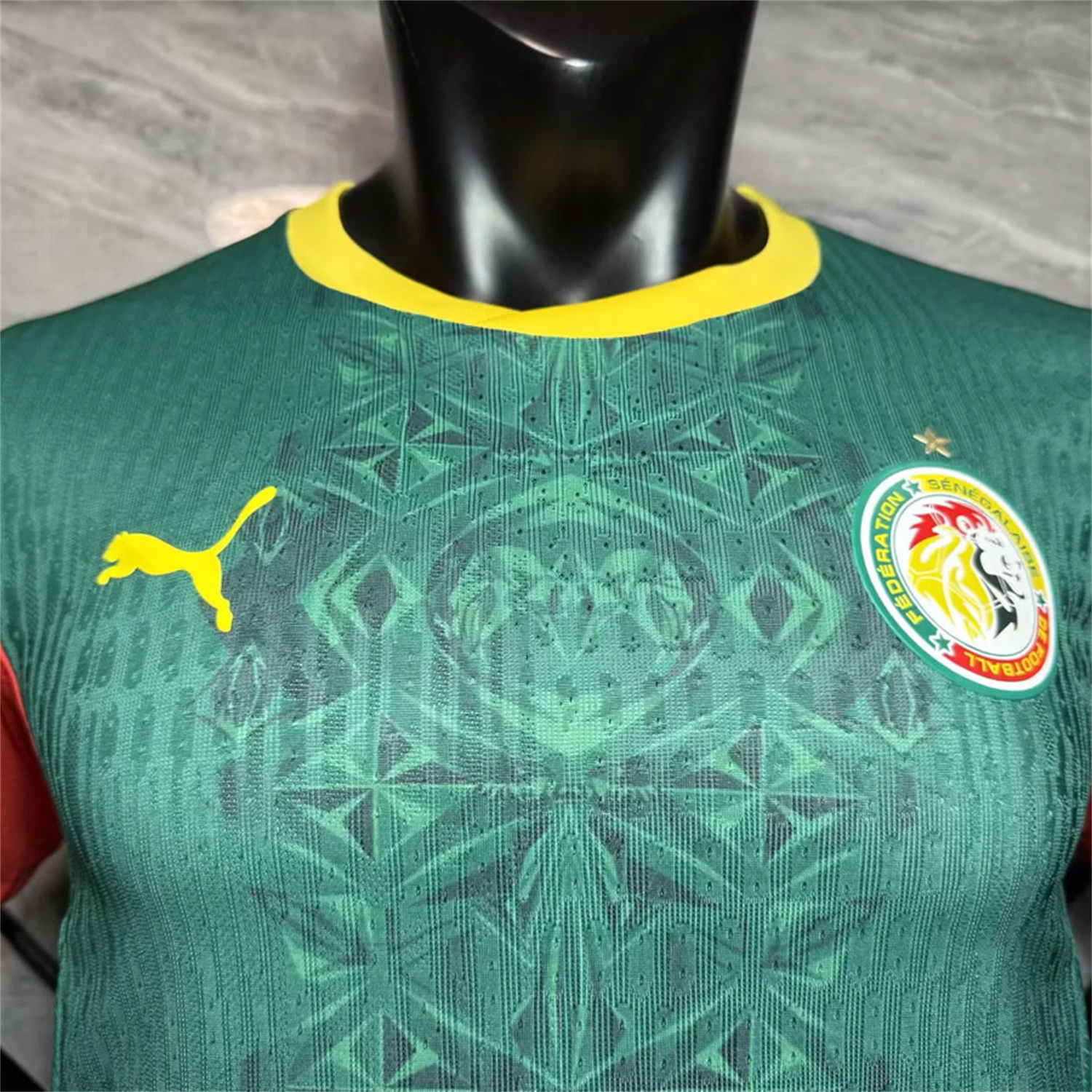 AlphaJersey-Senegal 2026 Away Green Jersey - Player Version