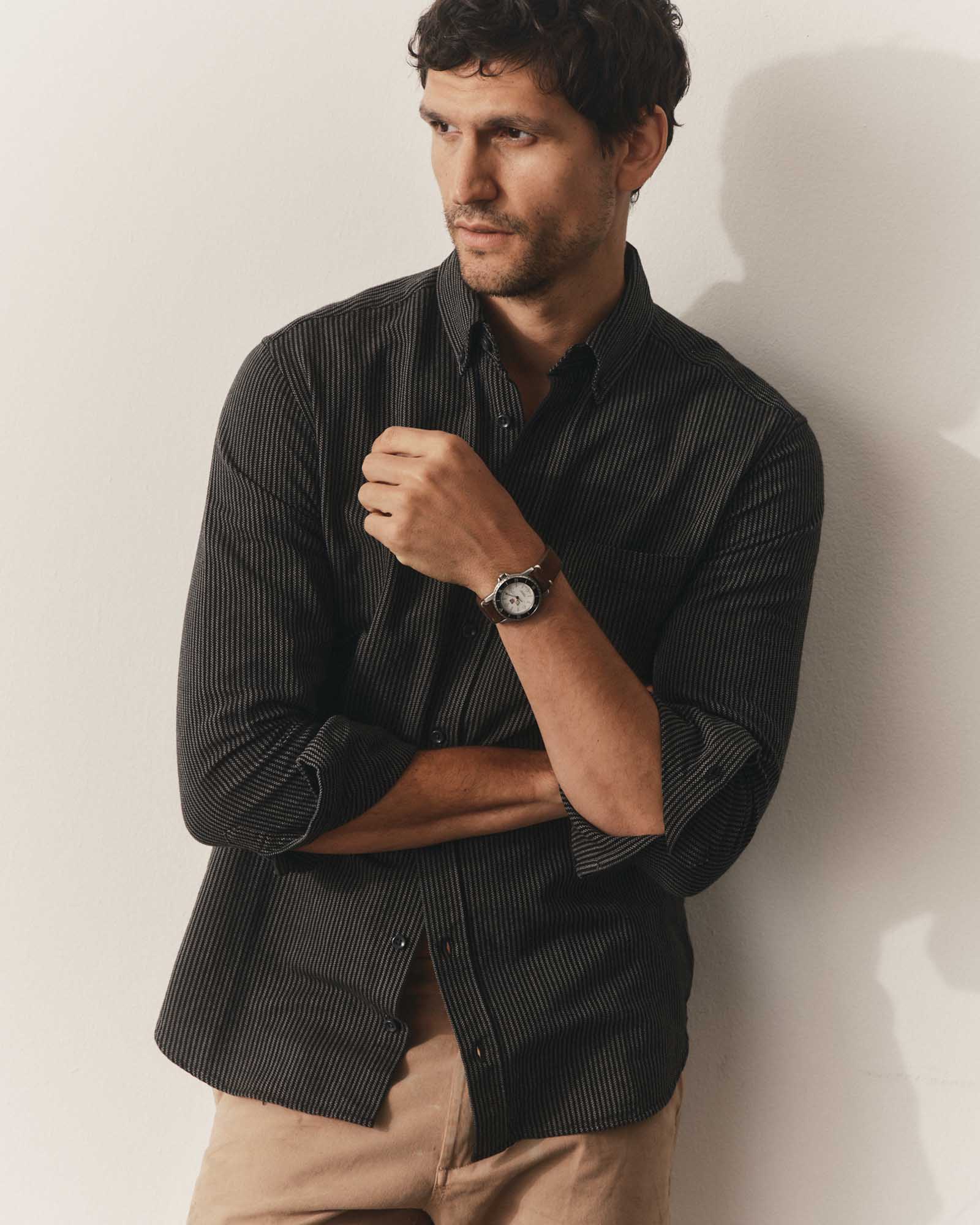 The Jack in Roped Black Indigo | Modern Menswear by yycbvcnbmmnbm