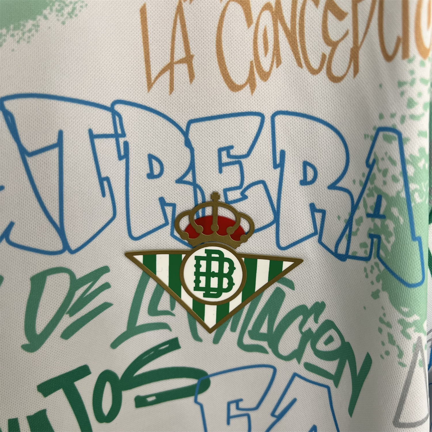 AlphaJersey-Real Betis 25-26 Graffiti Style Special Jersey - Fans Version