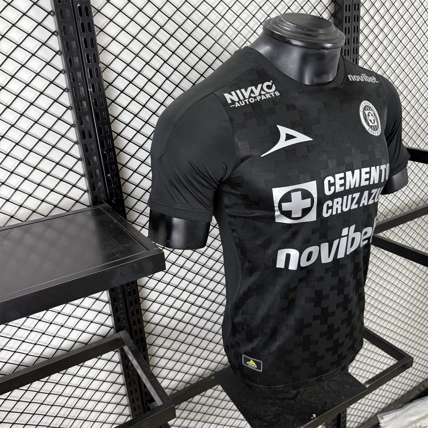 AlphaJersey-Cruz Azul 25-26 Third Black Jersey - Player Version