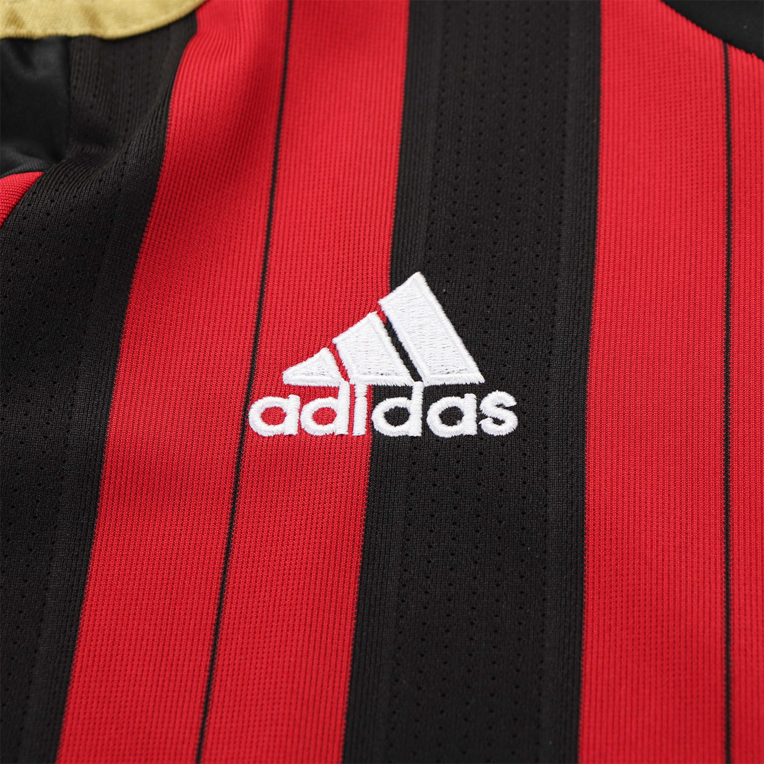 AlphaJersey-Retro AC Milan 2013-14 Home Long Sleeves Kids Kit
