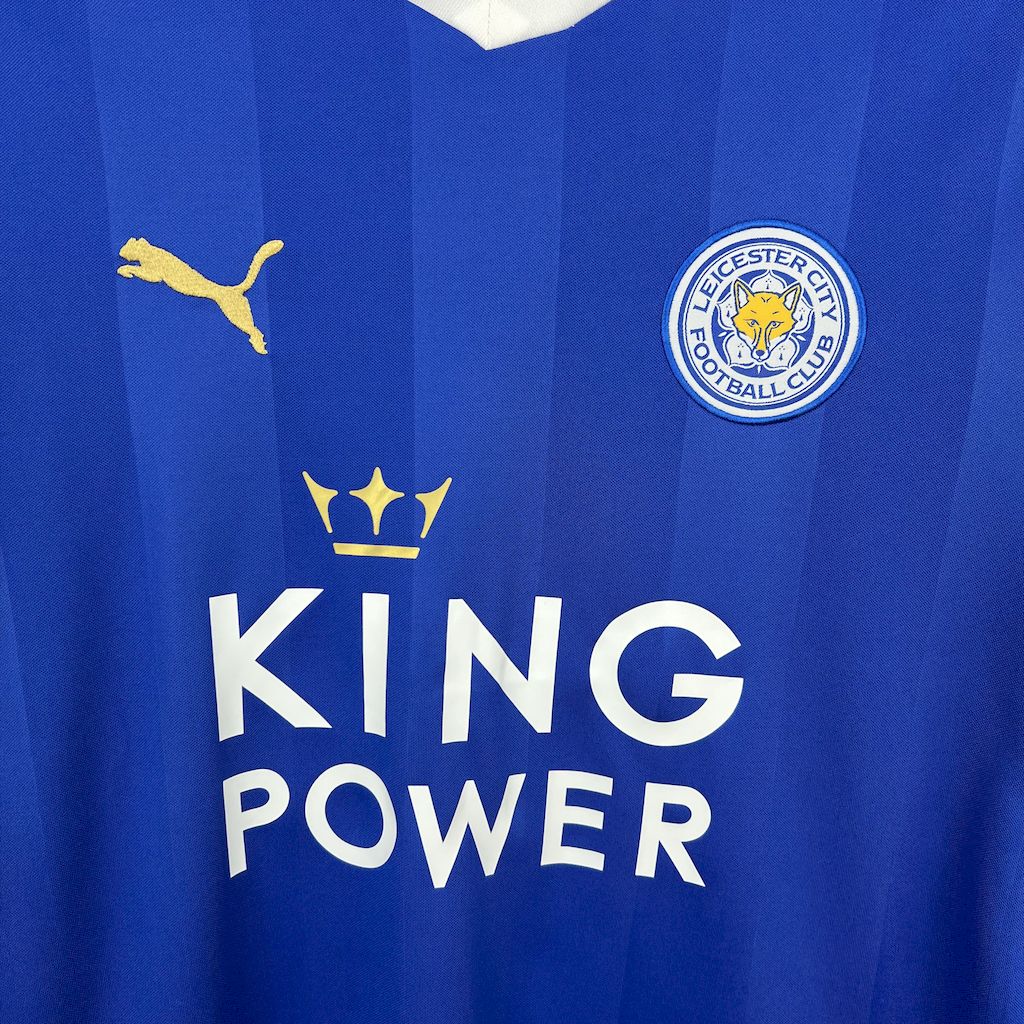 AlphaJersey-Retro Leicester City 2015-16 Home Jersey