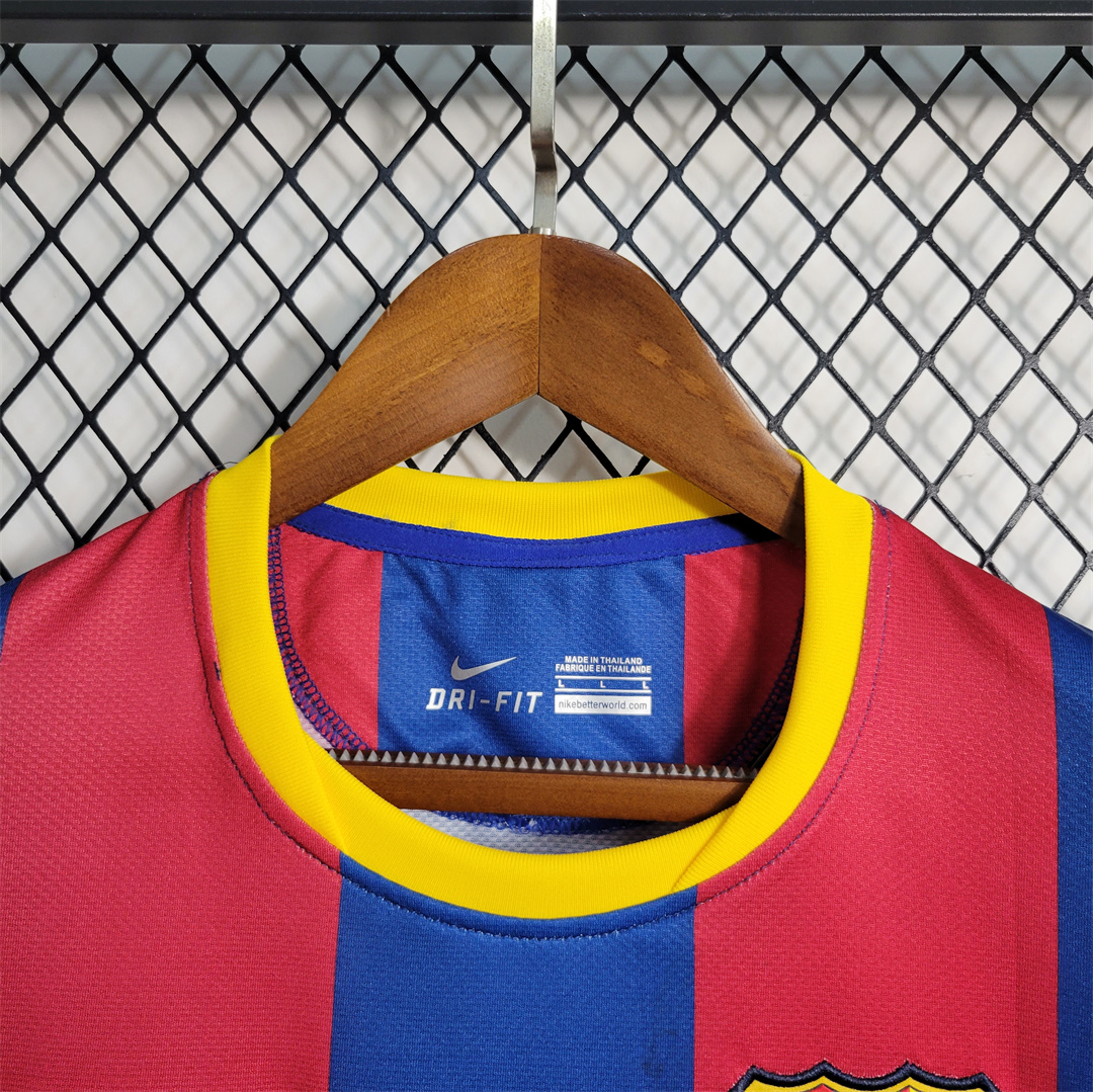 AlphaJersey-Retro Barcelona 10-11 Home Stadium Jersey
