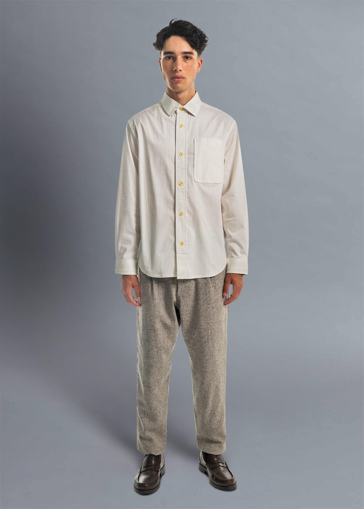 Ring Spun White | Modern Menswear by yycbvcnbmmnbm