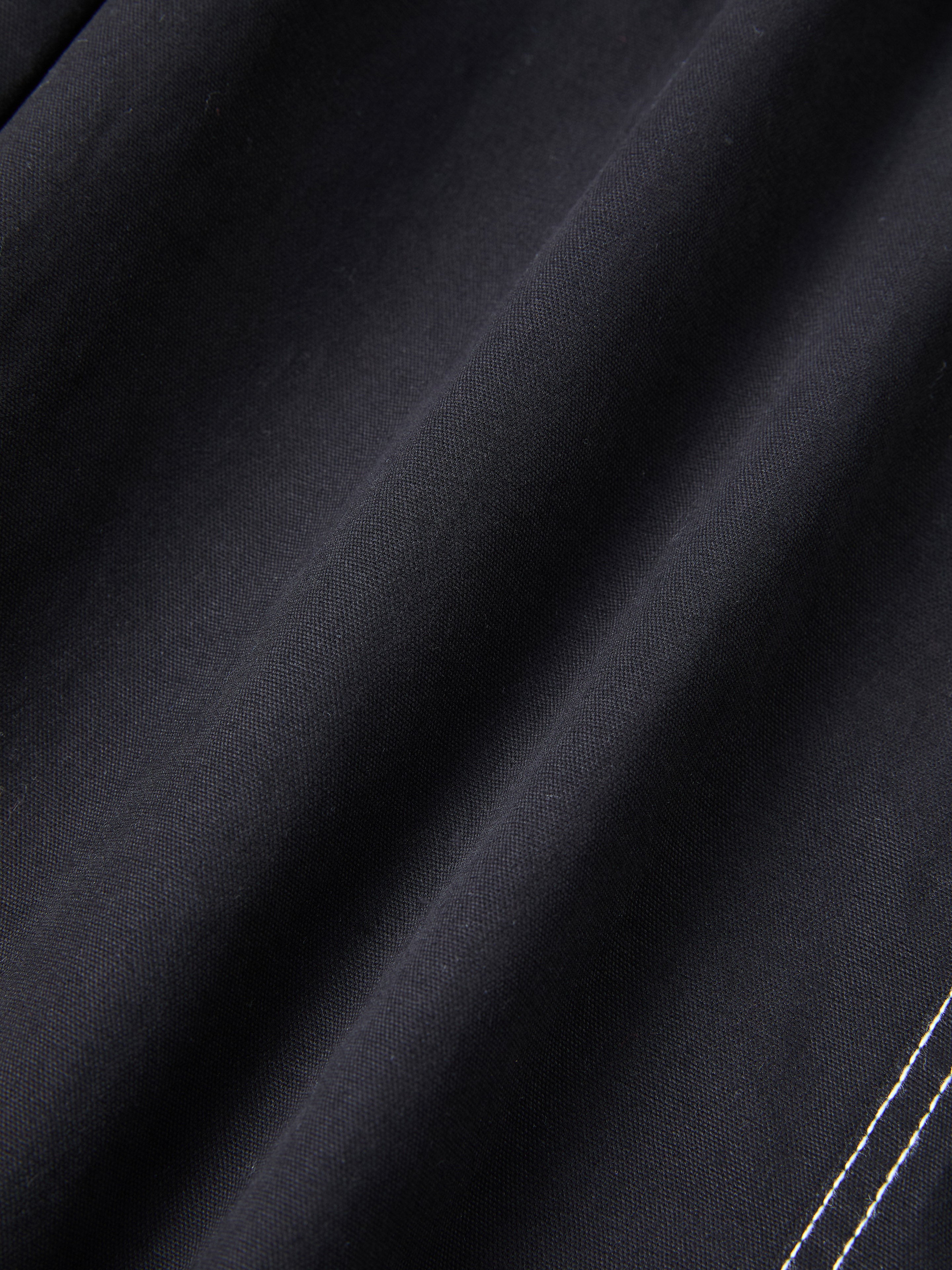 Lucca Black Contrast Pocket Pants | Modern Menswear by yycbvcnbmmnbm