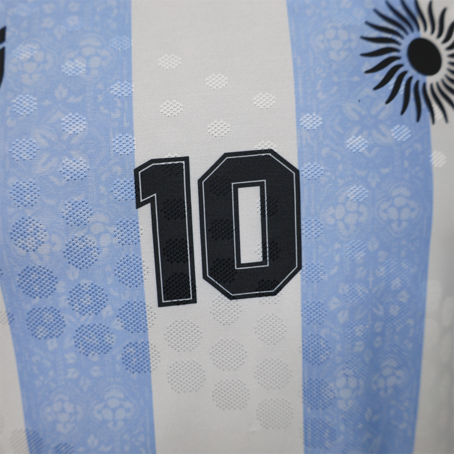 AlphaJersey-Argentina 2026 White Blue Maradona Special Kit - Player Version