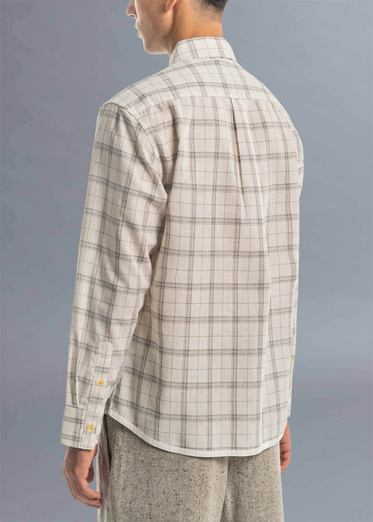 Slub Sketch Plaid | Modern Menswear by yycbvcnbmmnbm