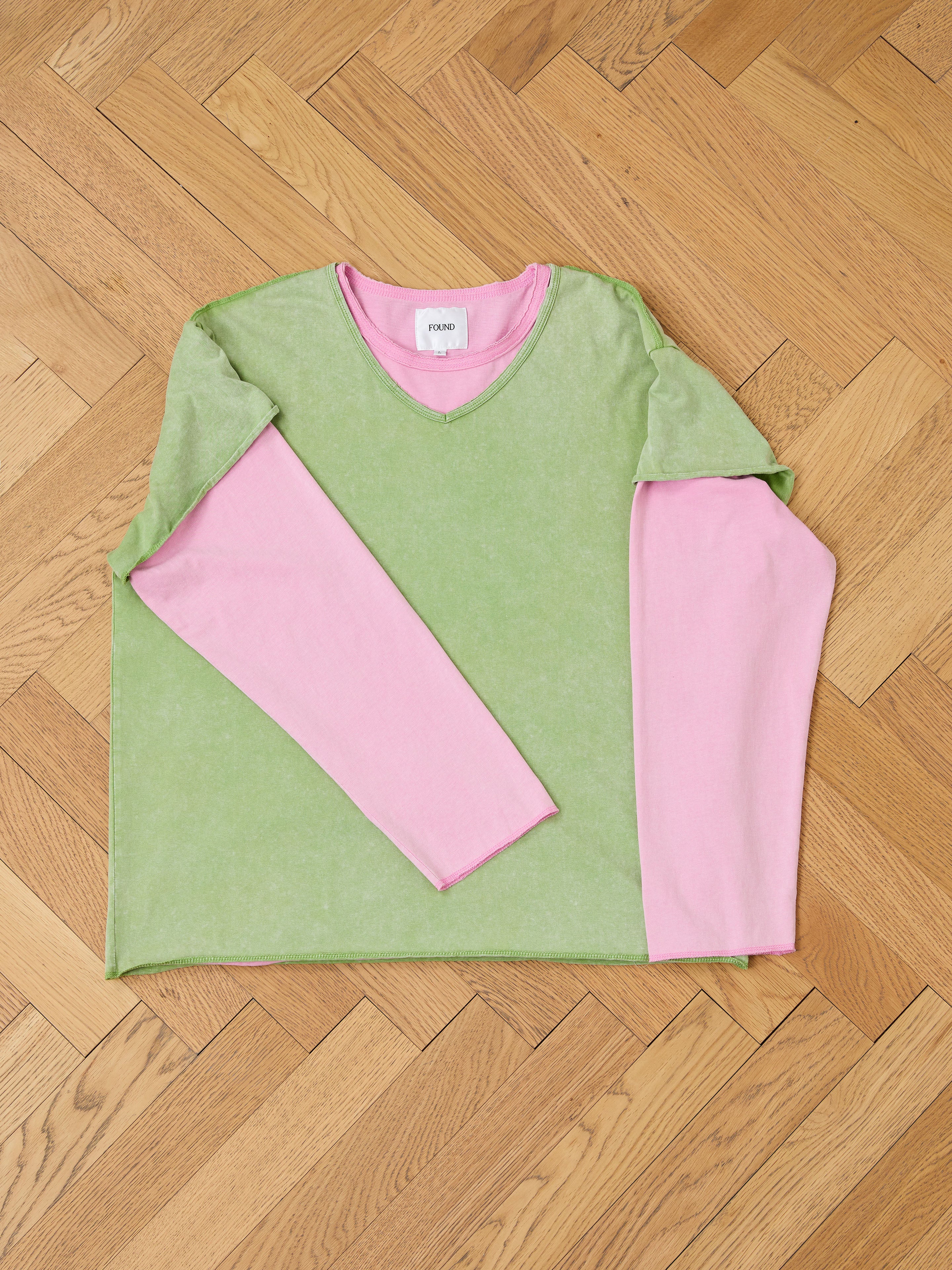 Double Layer LS Tee | Modern Menswear by yycbvcnbmmnbm