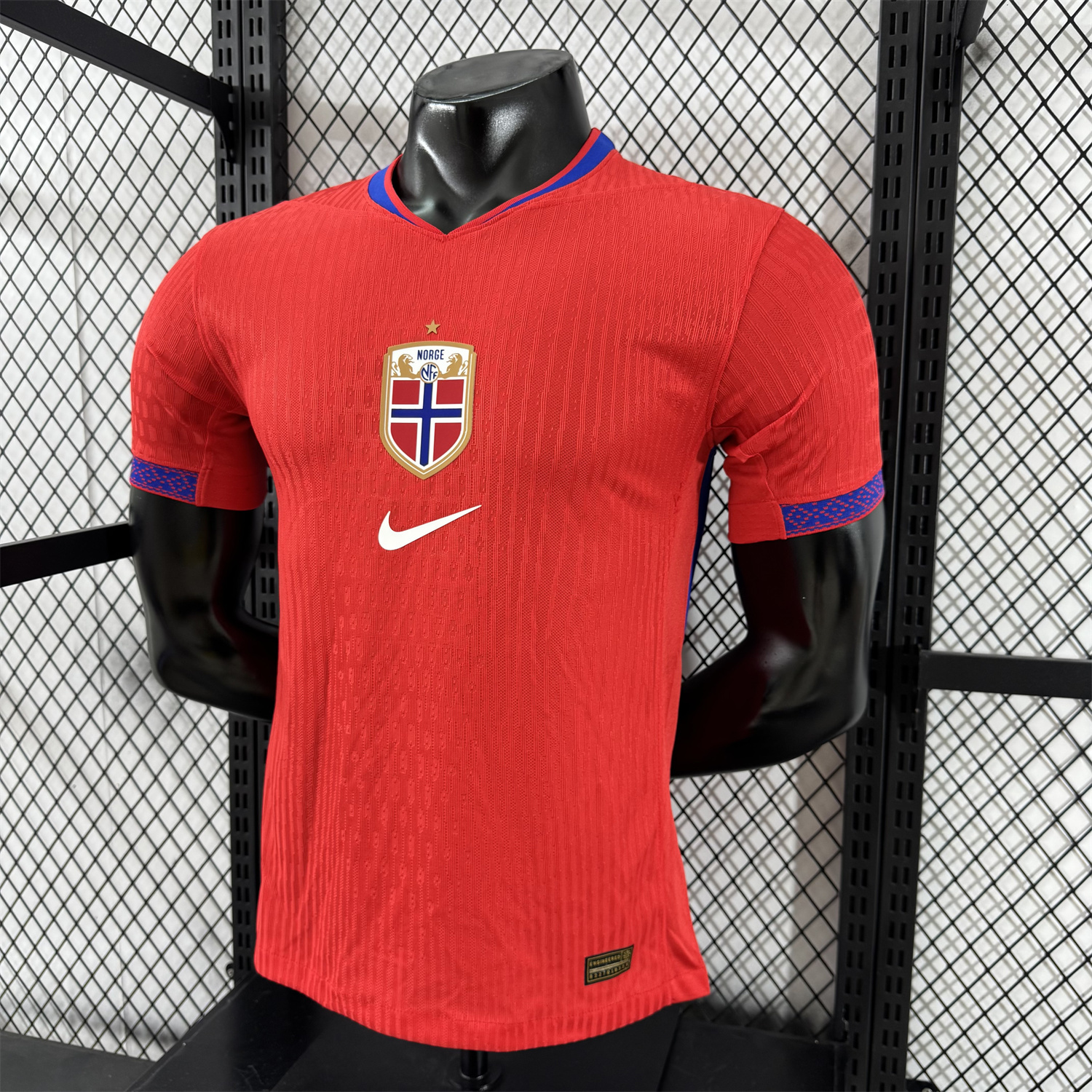 AlphaJersey-Norway 25-26 Home Women's Team Home Jersey - Men's Player Version