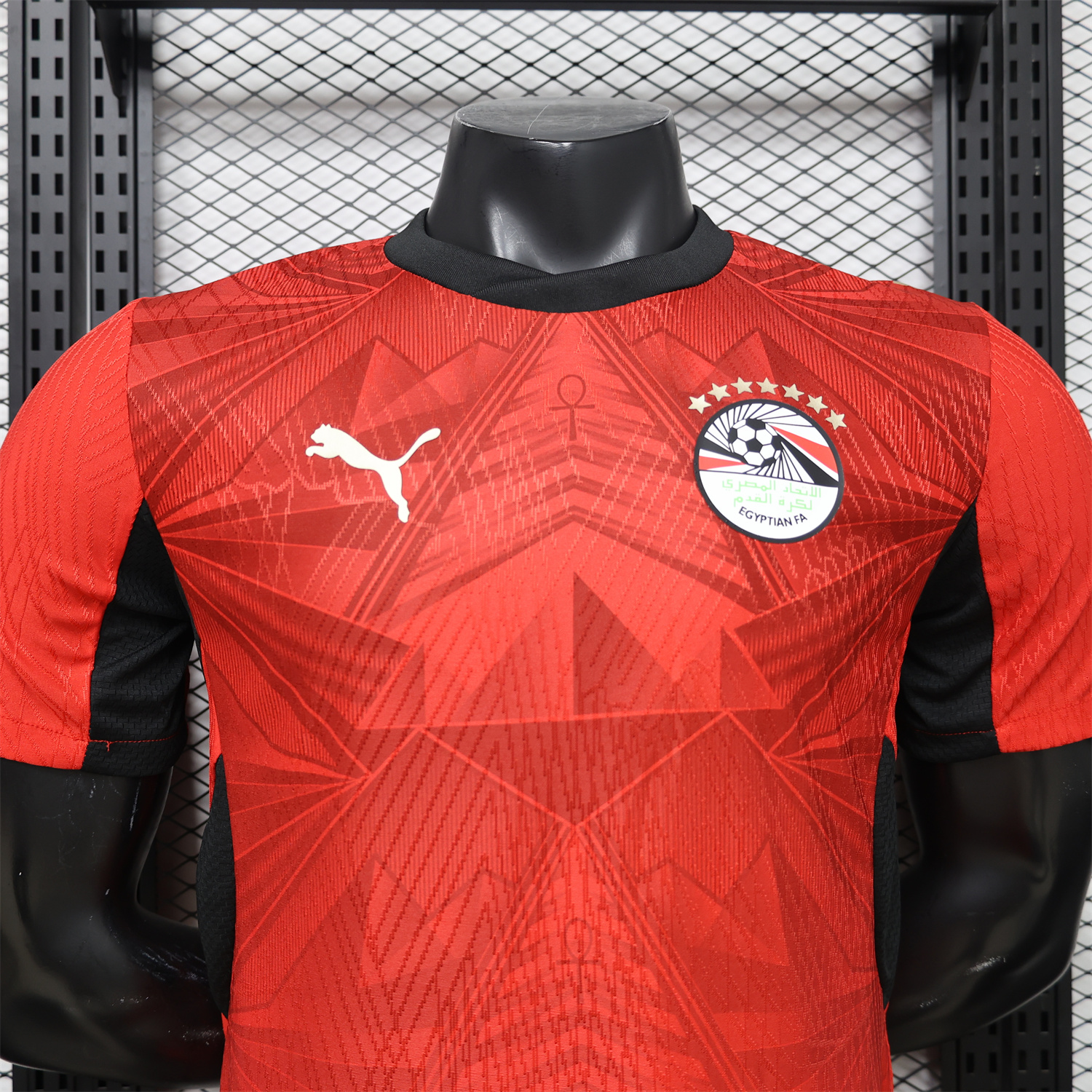 AlphaJersey-Egypt 2026 Home Jersey - Player Version