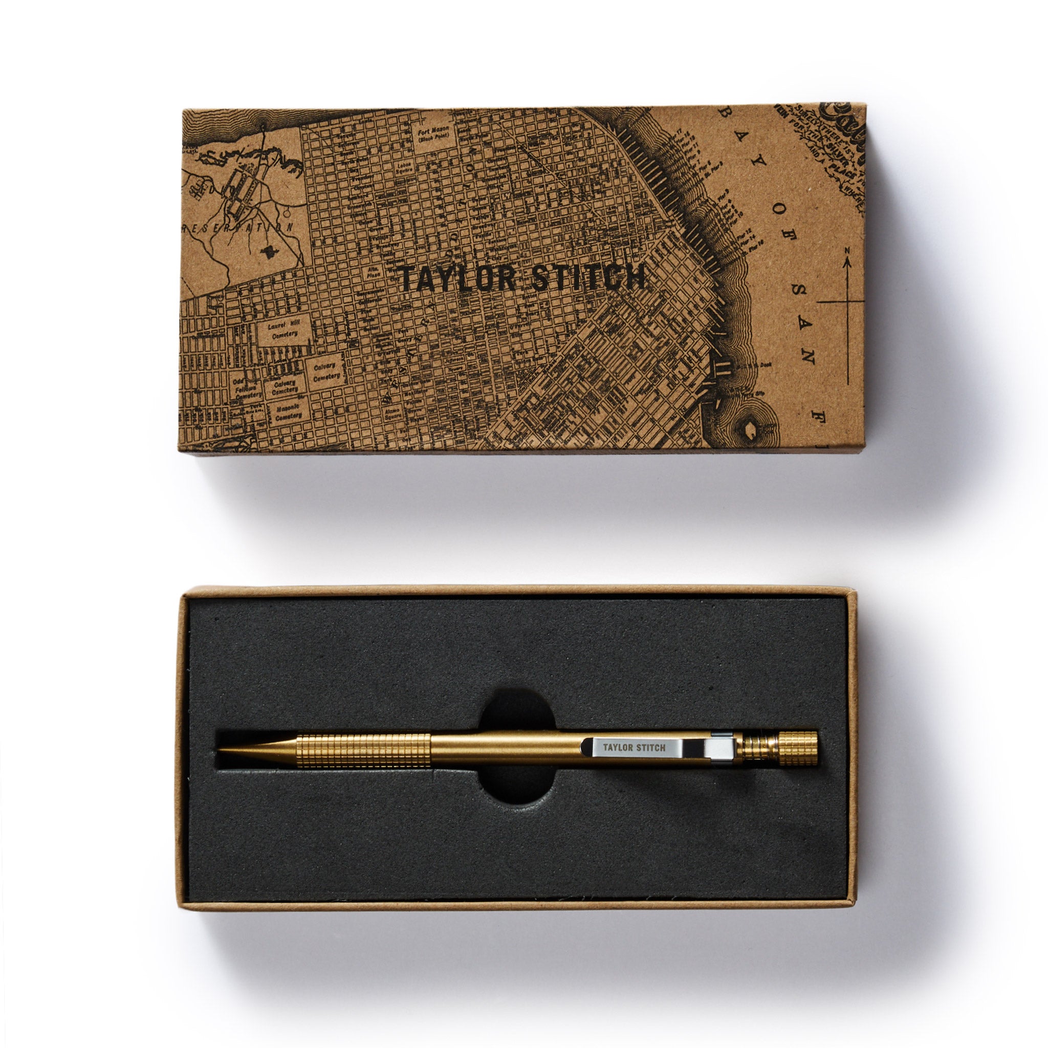 The Mechanical Pencil in Brass | Modern Menswear by yycbvcnbmmnbm