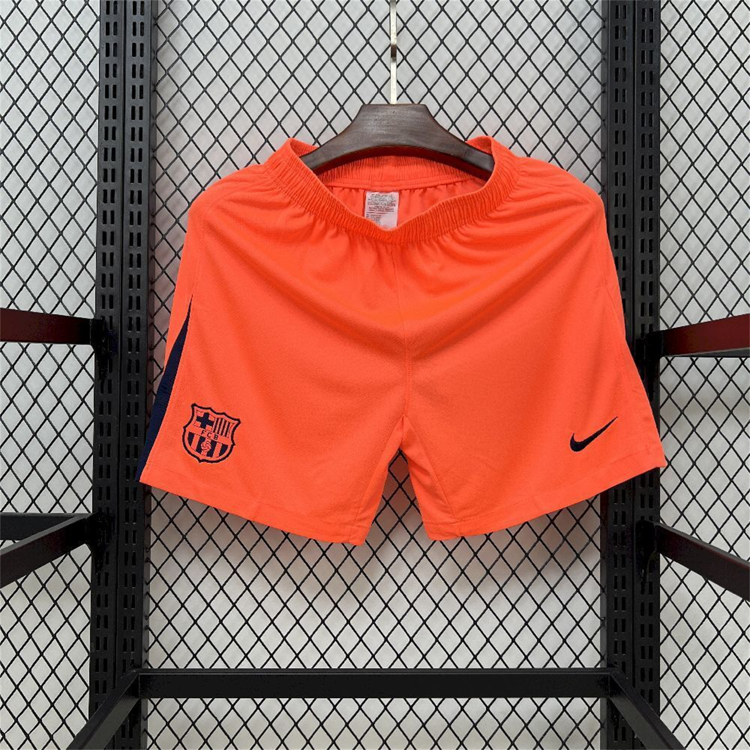 AlphaJersey-Barcelona 25-26 Third Orange Shorts - Fans Version