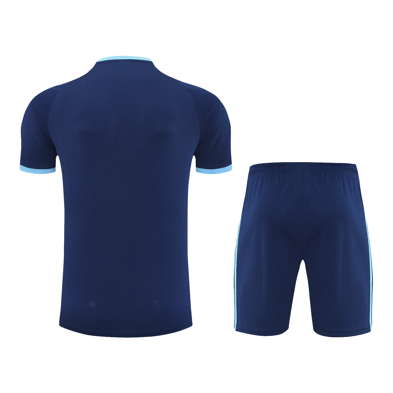 AlphaJersey-Argentina 25-26 Short-Sleeve Training Set - Deep BlueTop & Deep Blue Shorts