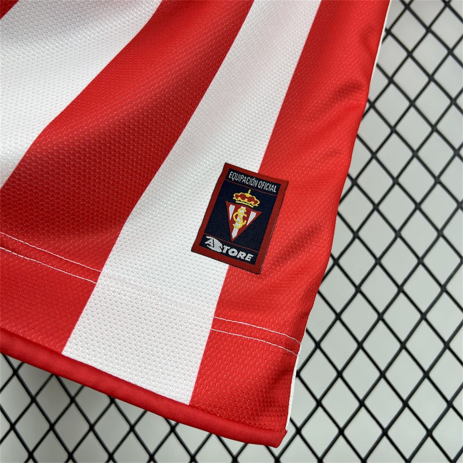 AlphaJersey-Retro Sporting de Gijon 2008-09 Home Jersey