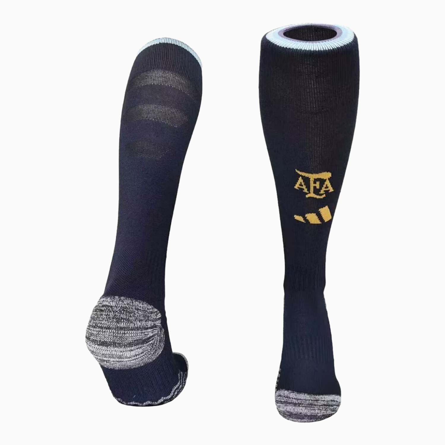 AlphaJersey-Argentina 2026 Home Socks - Black