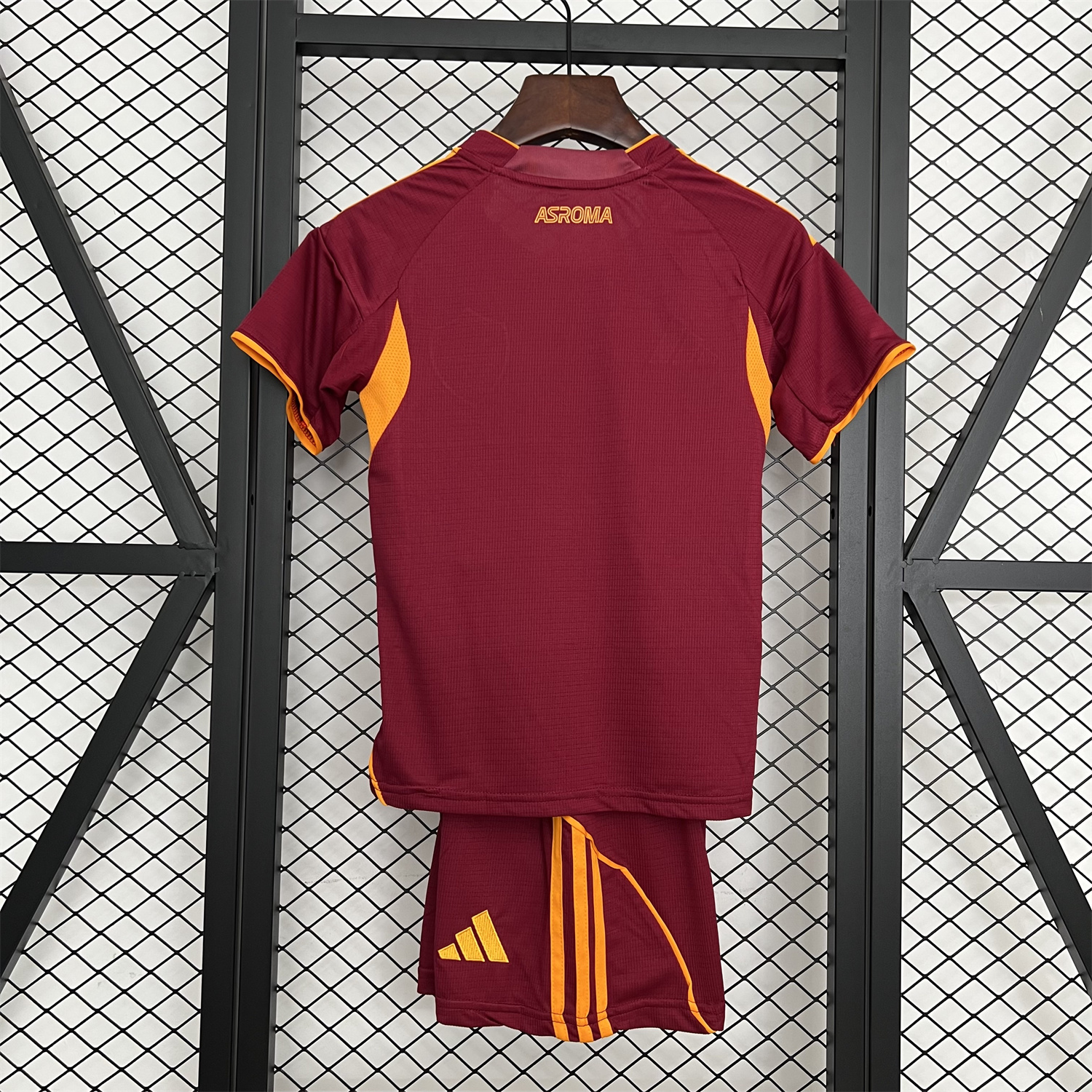 AlphaJersey-AS Roma 25-26 Home Unsponsored Kids Kit