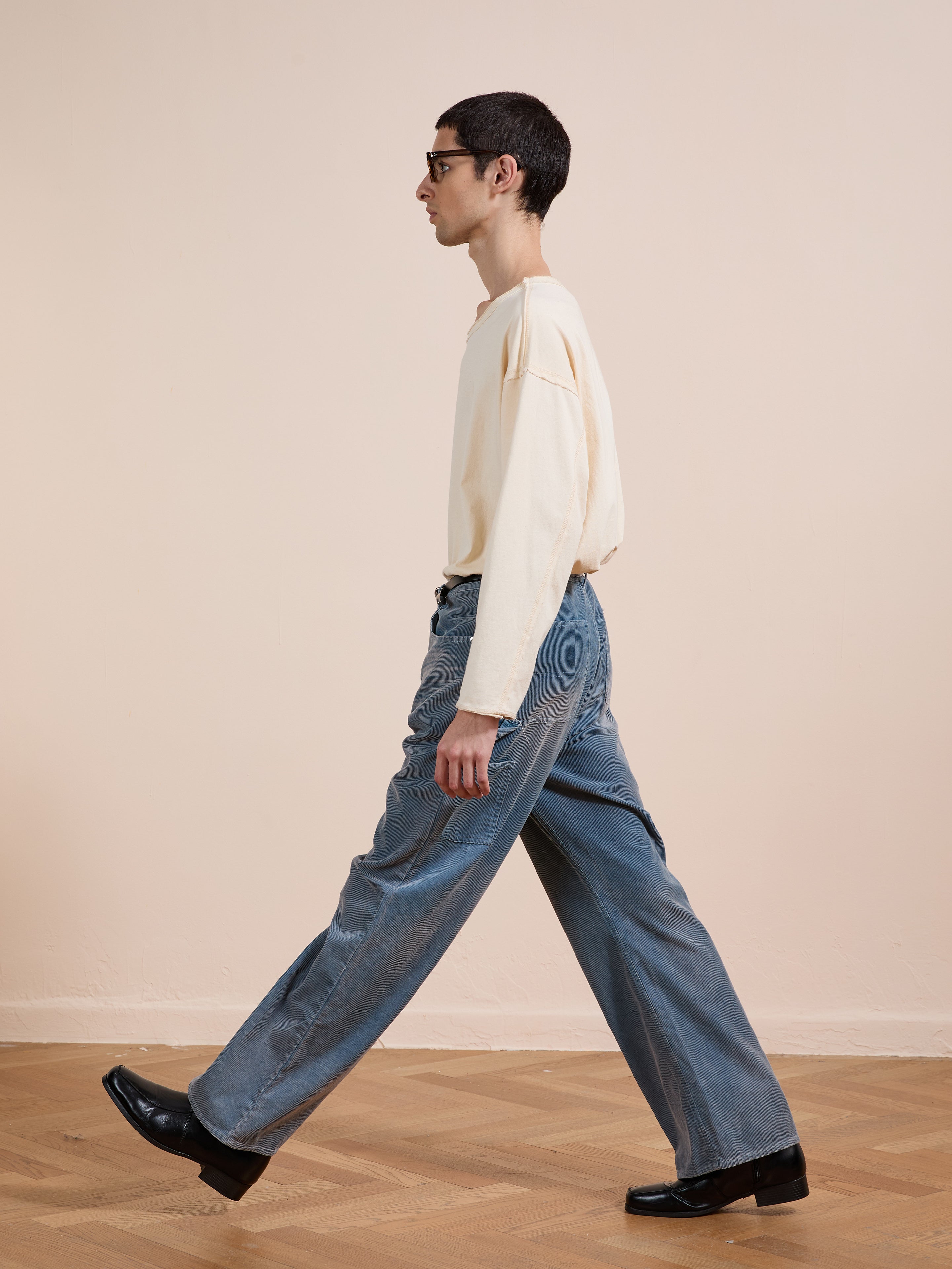Corduroy Flare Work Pants | Modern Menswear by yycbvcnbmmnbm