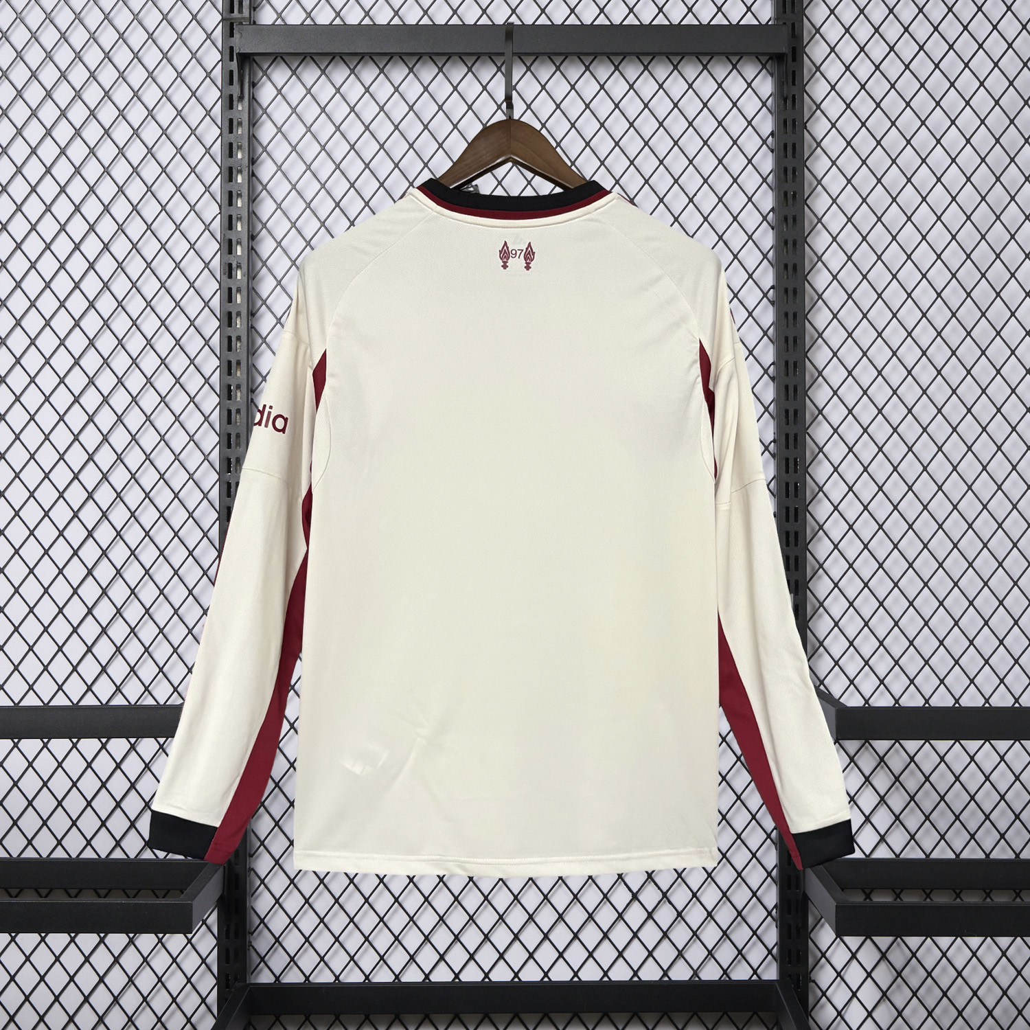 AlphaJersey-Liver.pool 25-26 Away Long Sleeves Jersey - Fans Version
