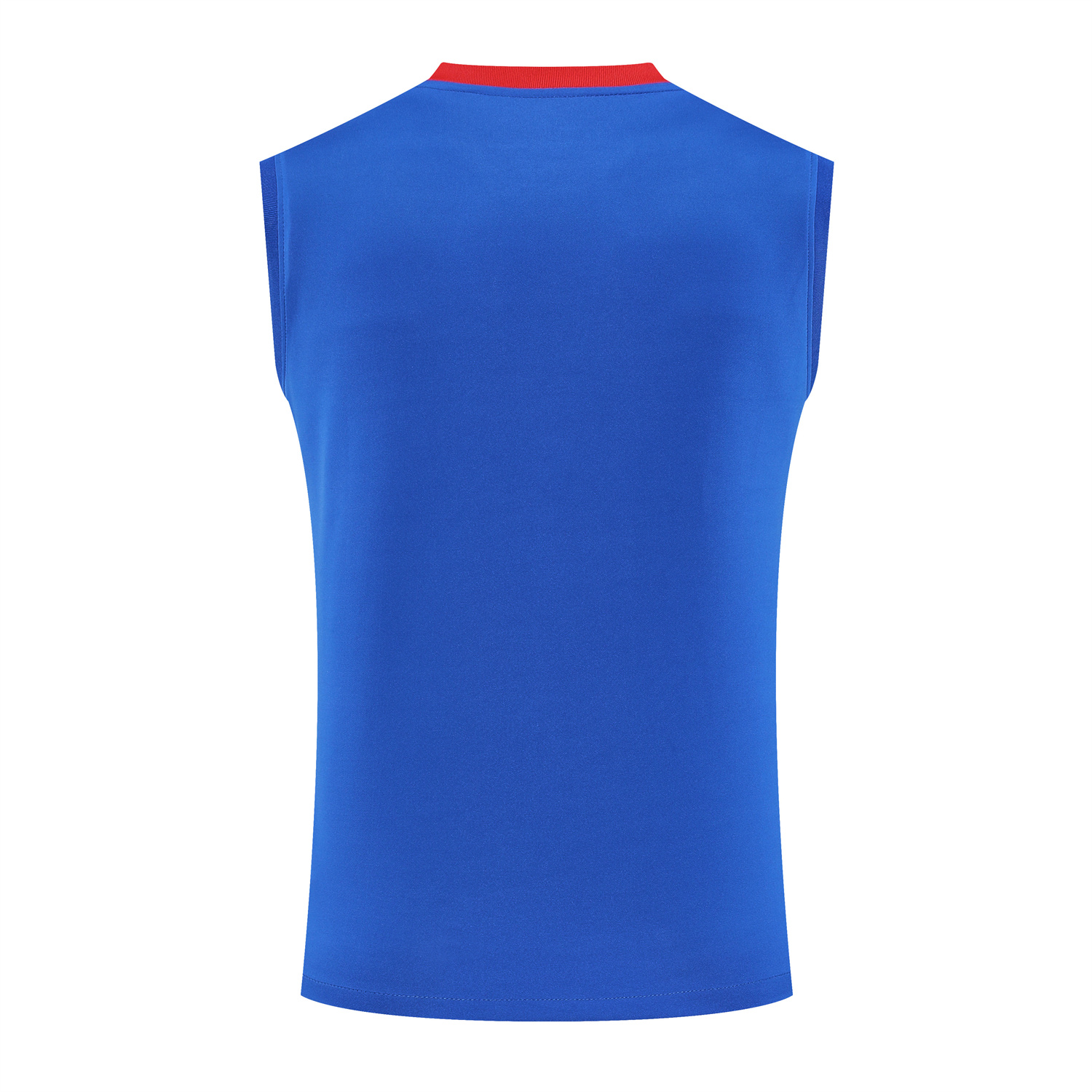 AlphaJersey-Paris Saint-Germain PSG 25-26 Vest Training Set - Red And Blue Lines Vest & Blue Shorts