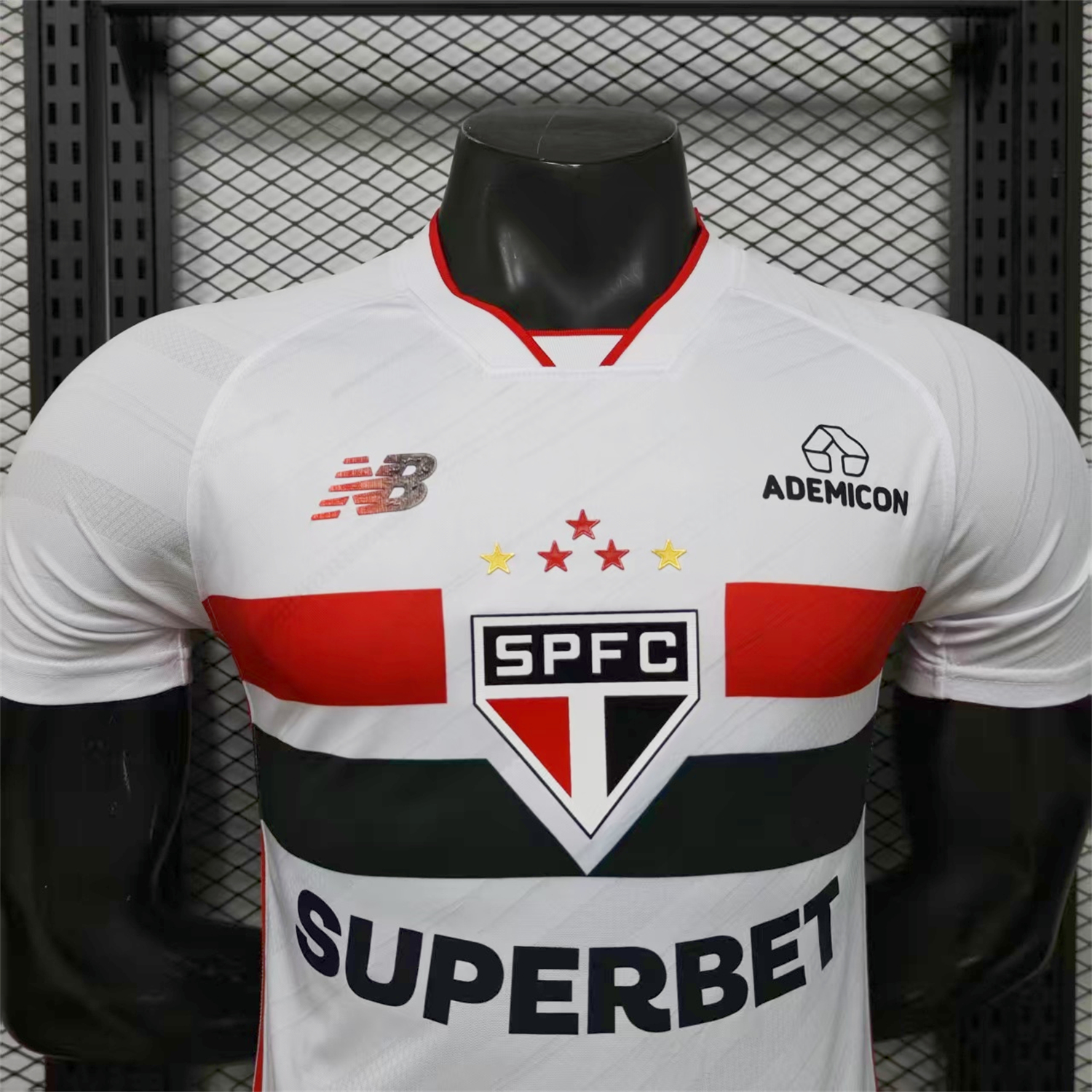 AlphaJersey-Sao Paulo 26-27 Home Jersey - Player Version