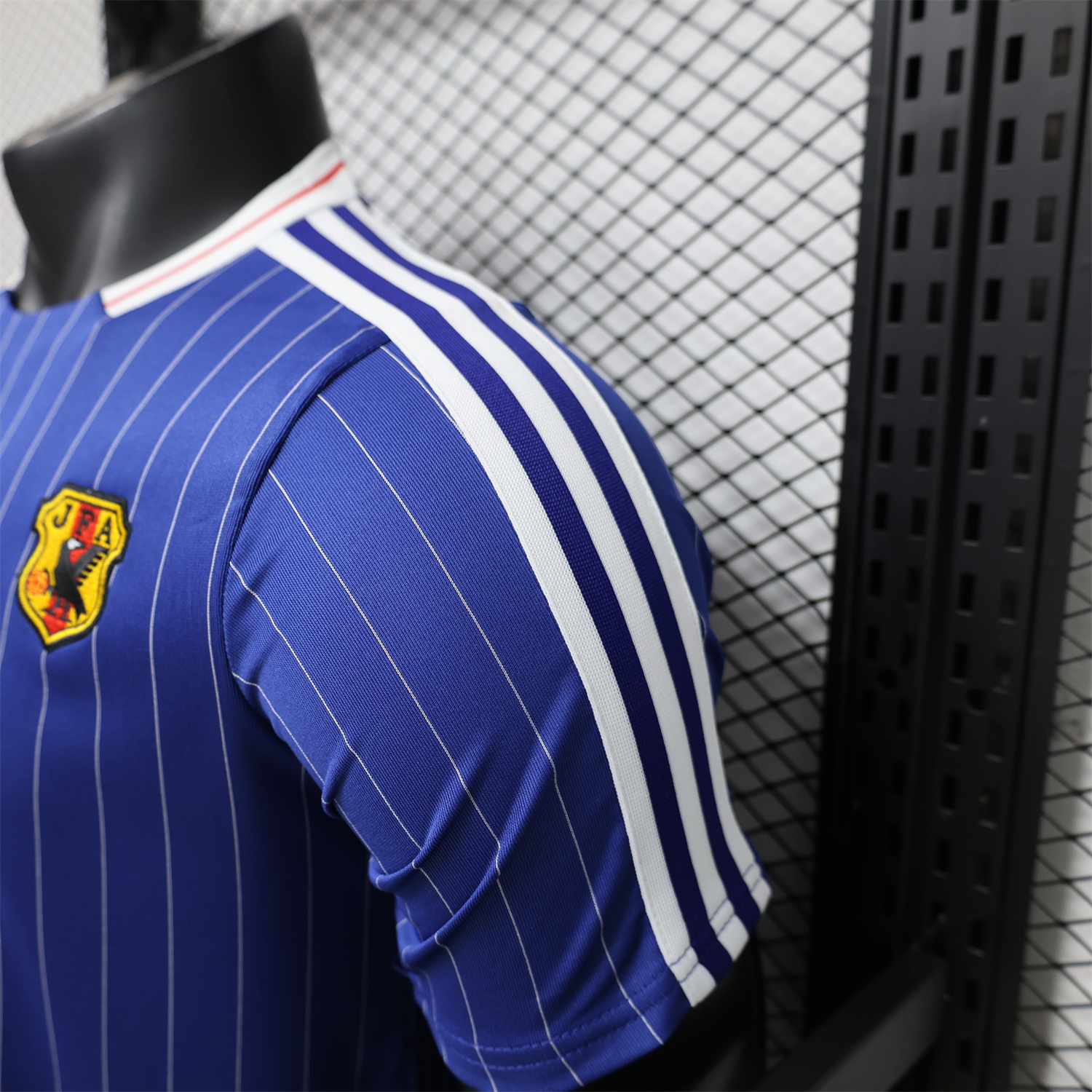 AlphaJersey-Japan 2026 Terrace Icon Retro Casual Style Blue Jersey - Player Version