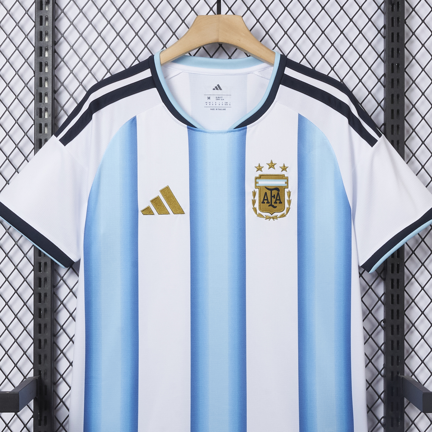 AlphaJersey-Argentina 2026 Home Jersey Without Chest Patch - Fans Version