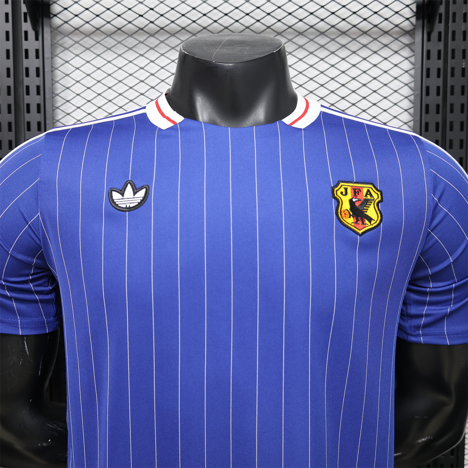 AlphaJersey-Japan 2026 Terrace Icon Retro Casual Style Blue Jersey - Player Version