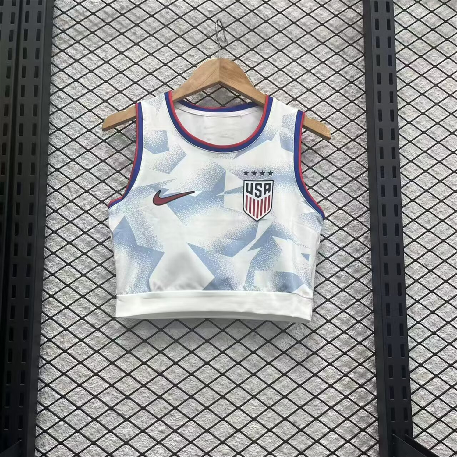 AlphaJersey-Women's United States USA 25-26 Women's Team Home Yoga Vest