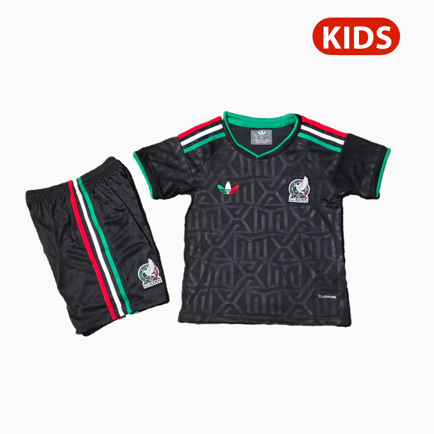 AlphaJersey-Mexico 2026 Third Kids Kit