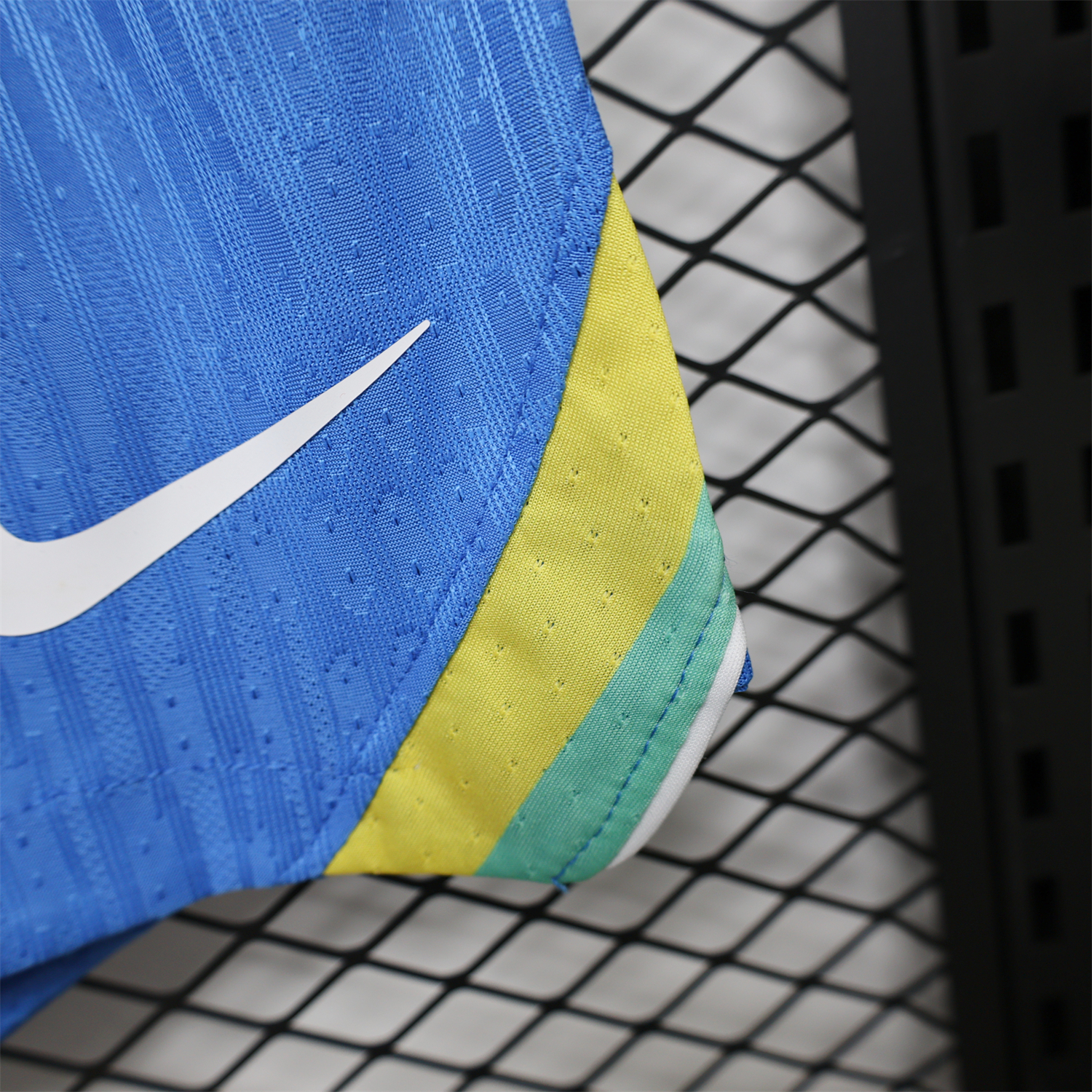 AlphaJersey-Brazil 2026 Home Blue Shorts - Player Version