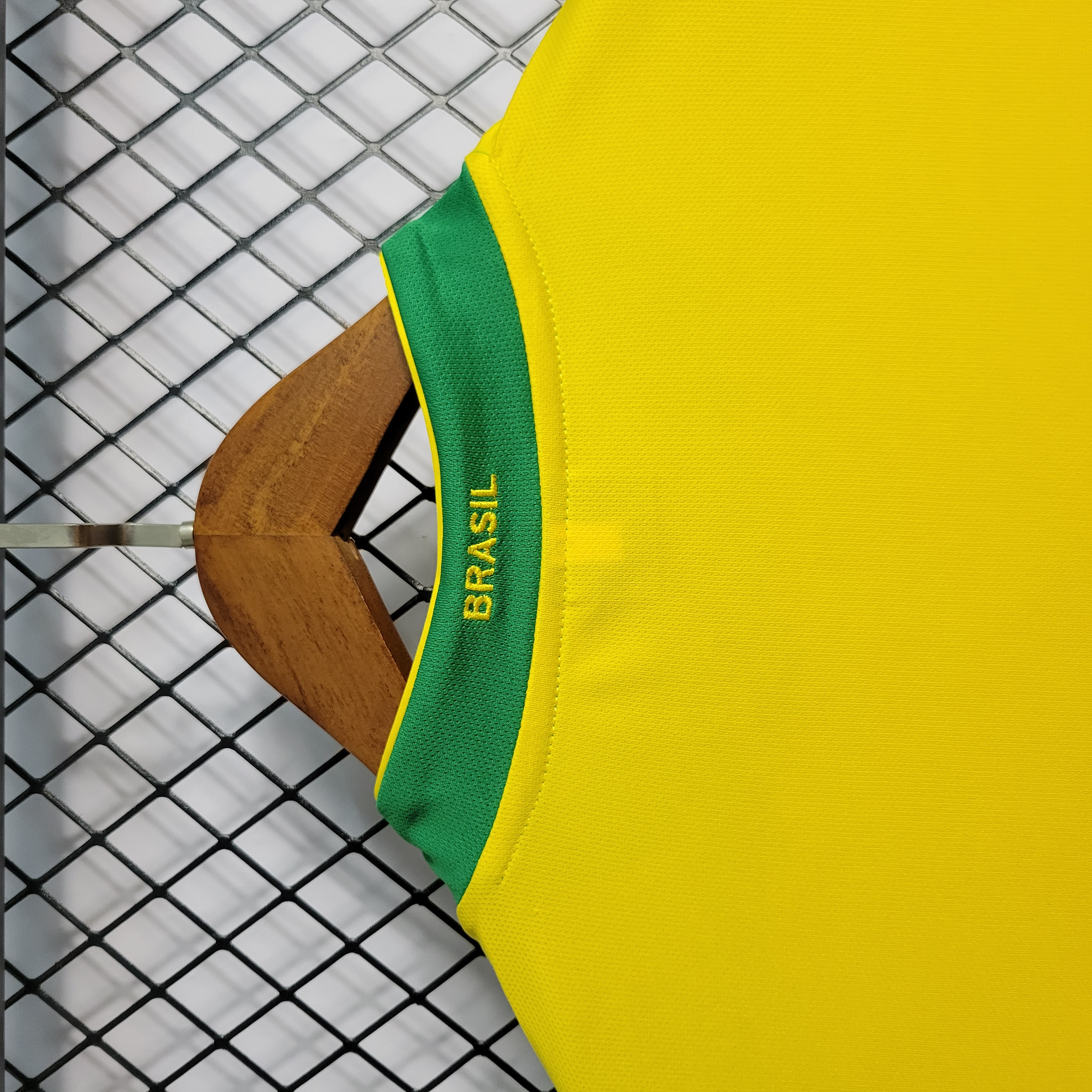 AlphaJersey-Retro Brazil 2006 Home Stadium Jersey