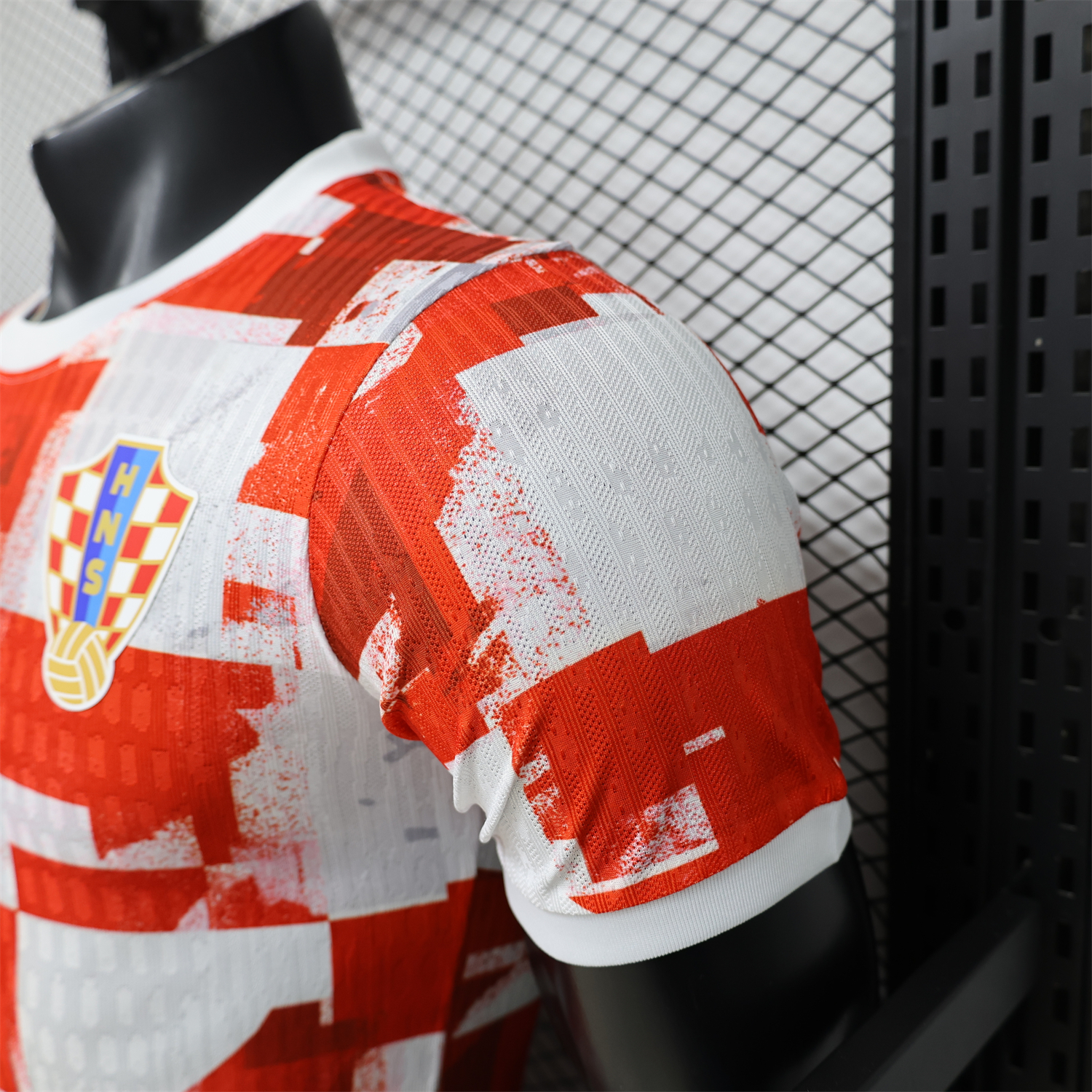 AlphaJersey-Croatia 2026 Red And White Special Jersey - Player Version