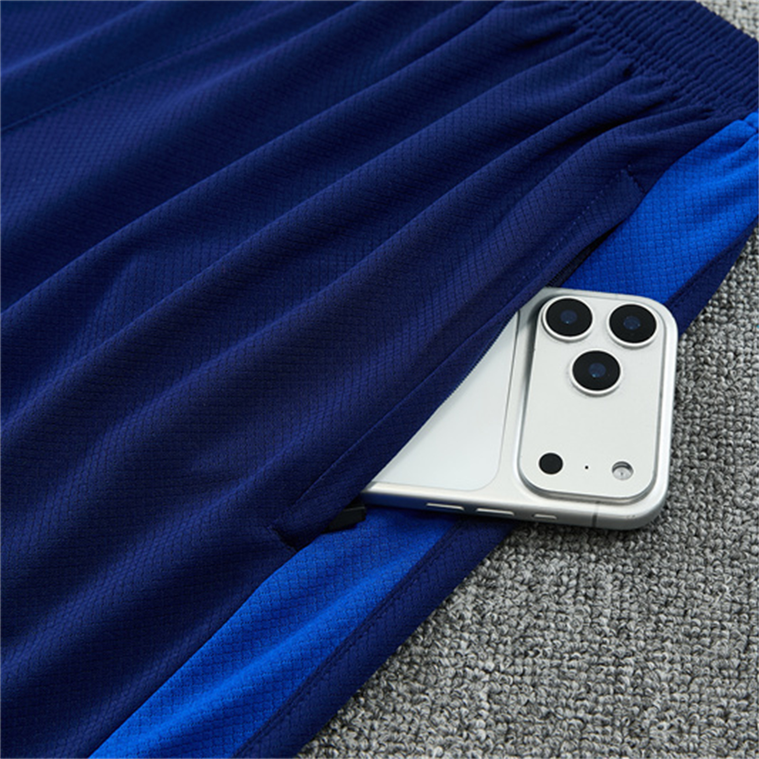 AlphaJersey-Inter Milan 26-27 Short-Sleeve Training Set - Deep Blue Top & Shorts